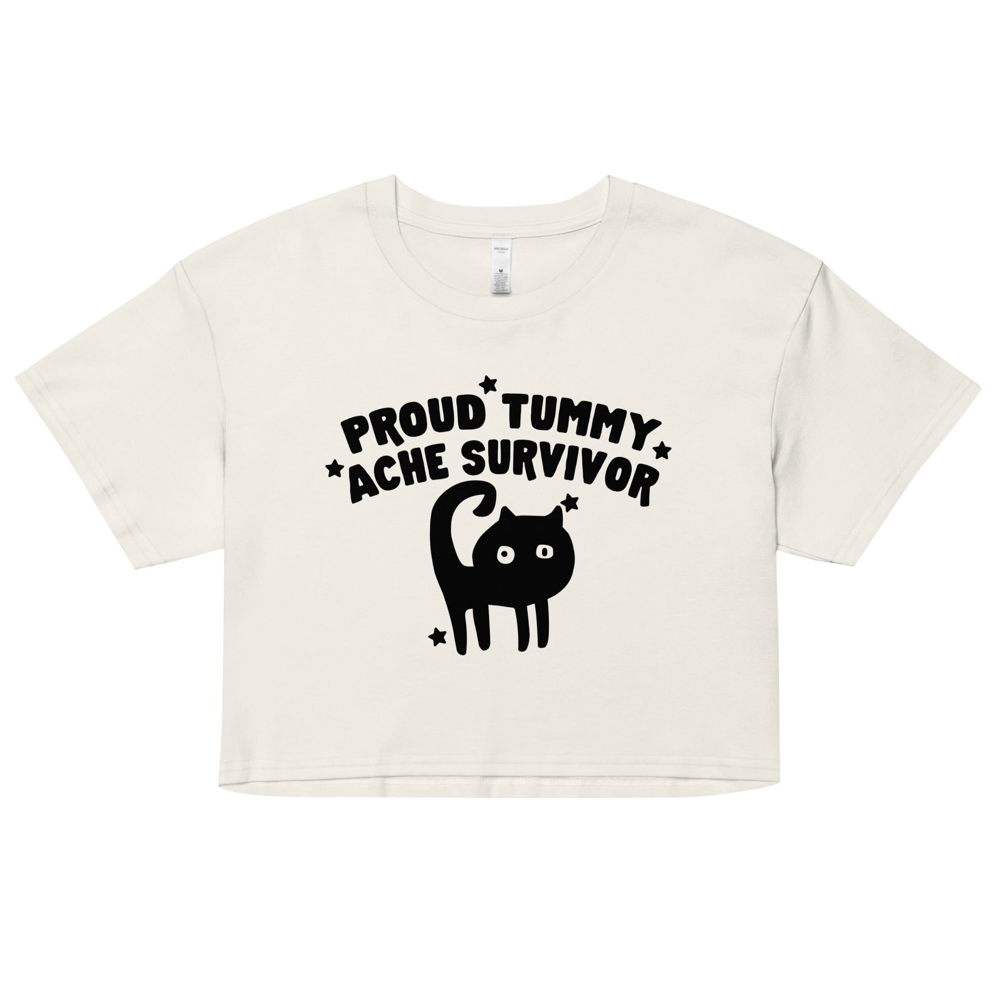 Proud Tummy Ache Survivor crop top