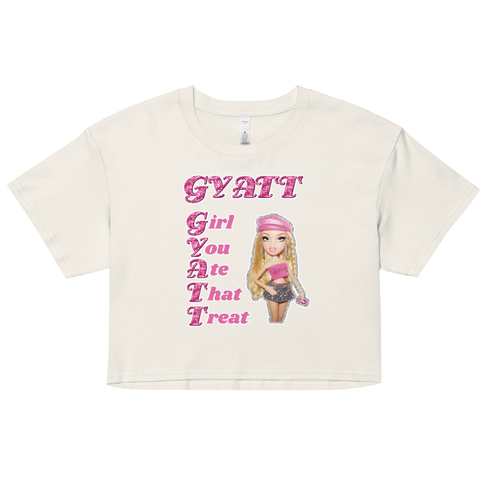 GYATT (Girl You Ate That Treat) crop top