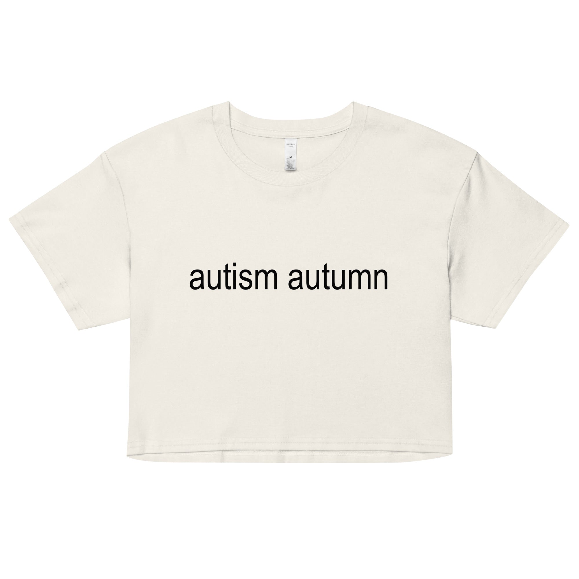 Autism Autumn crop top