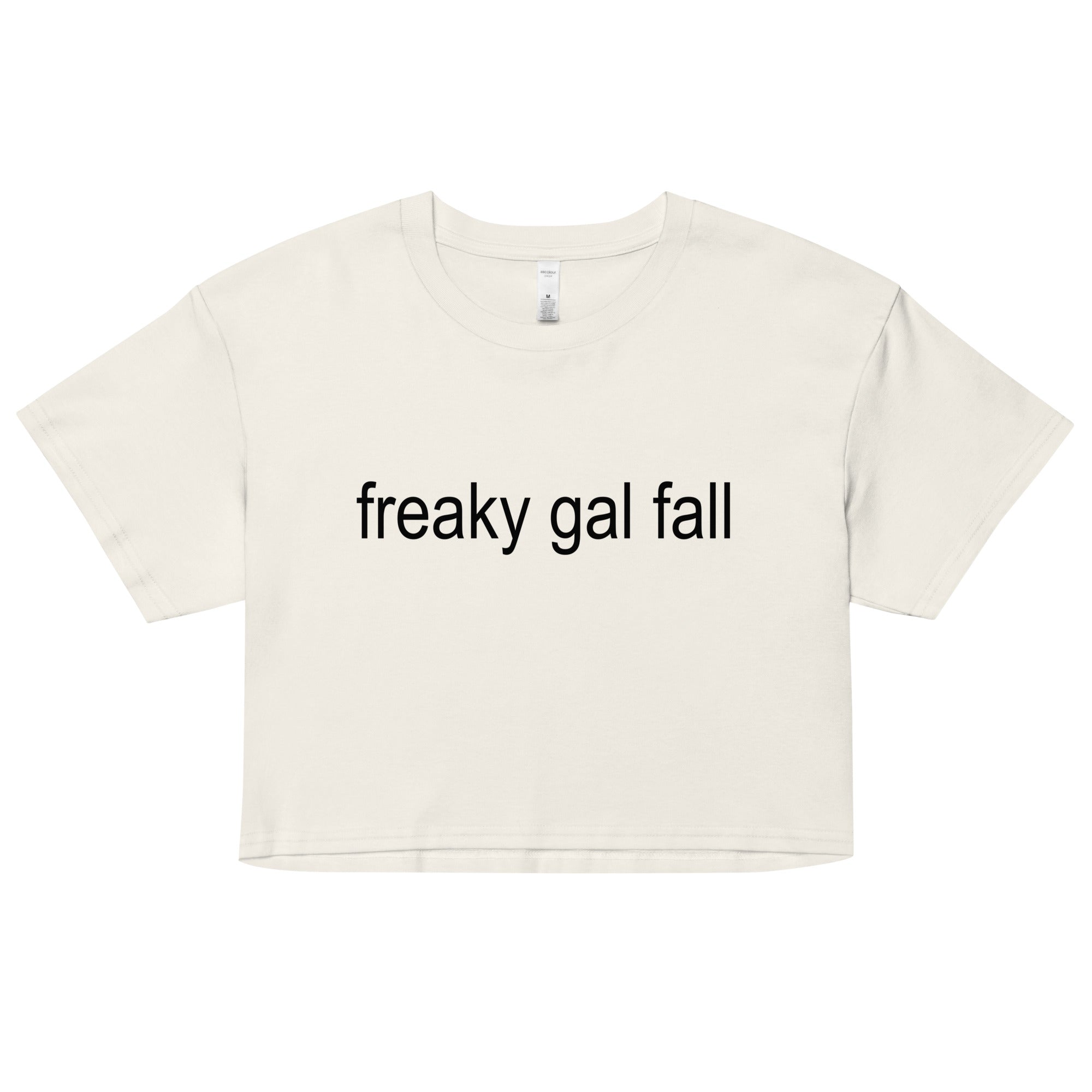 Freaky Gal Fall crop top