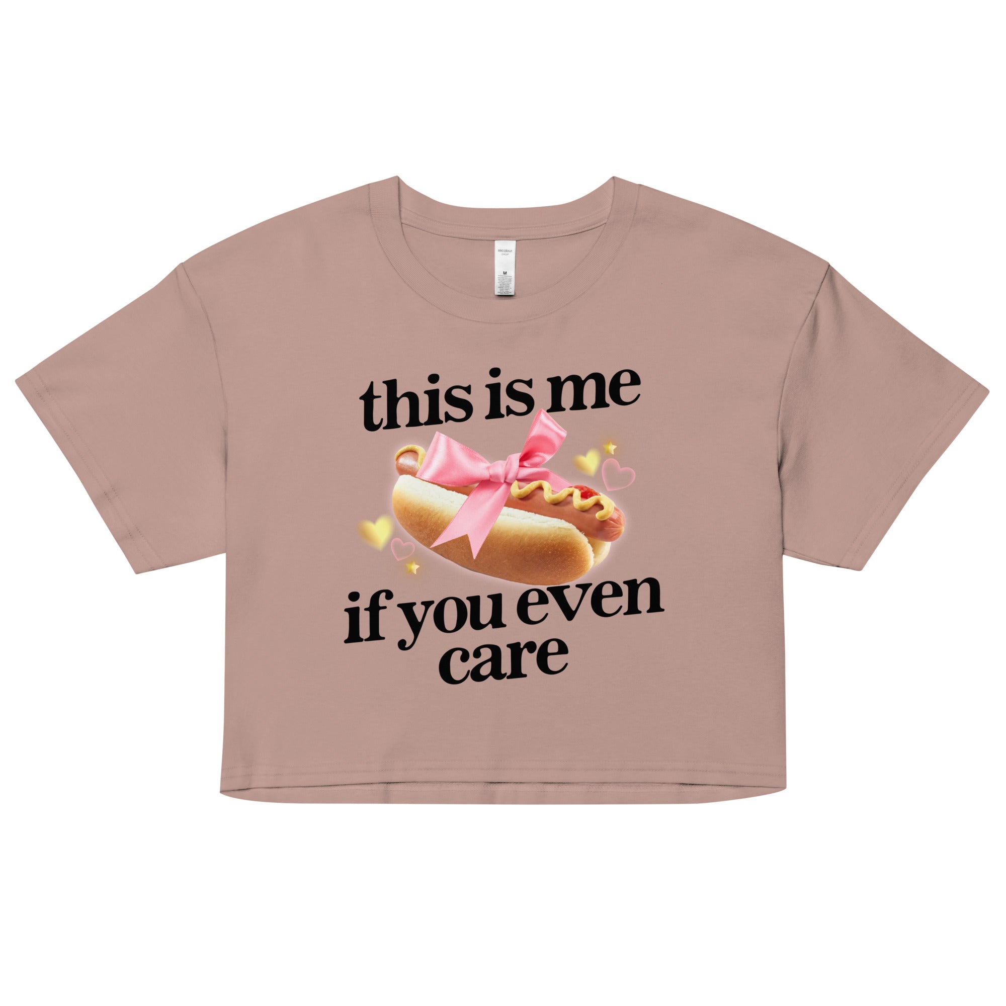 This is Me (Hot Dog) crop top