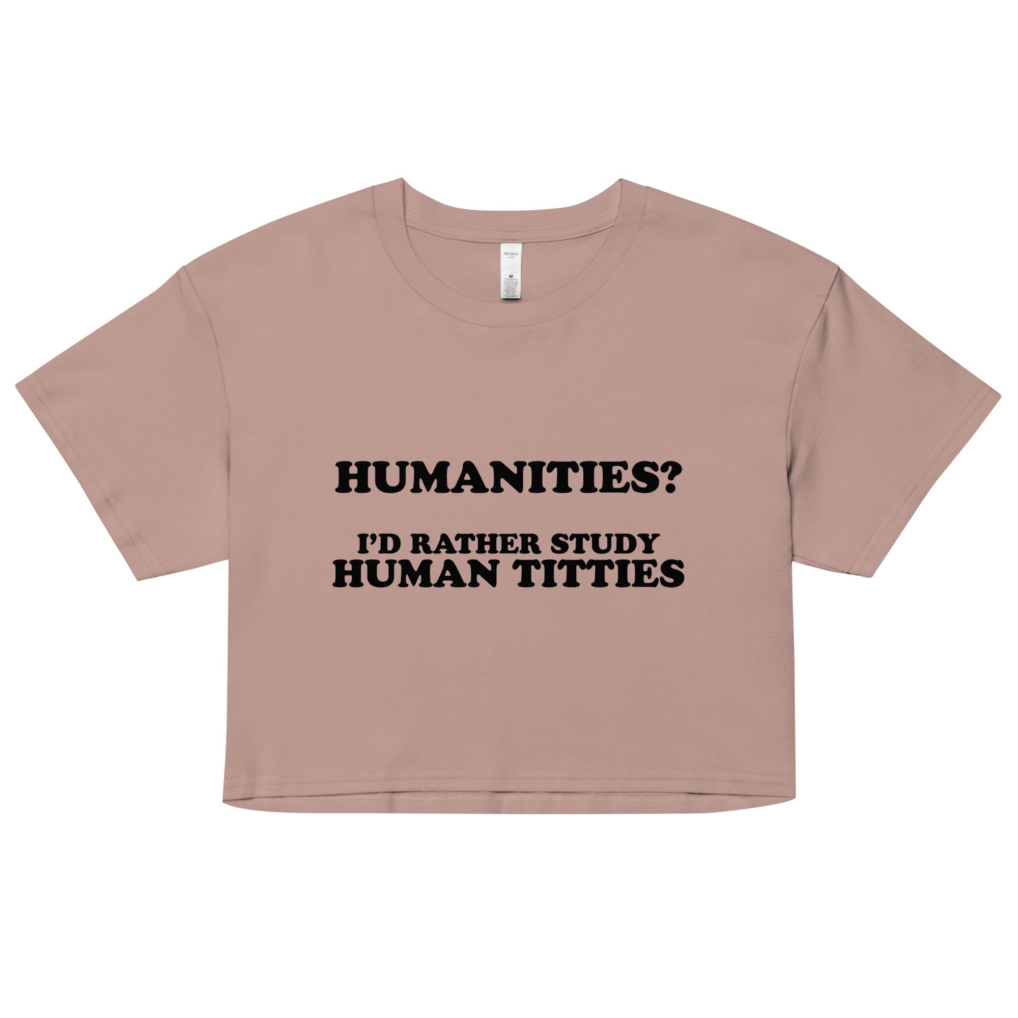 Humanities (Human Titties) crop top