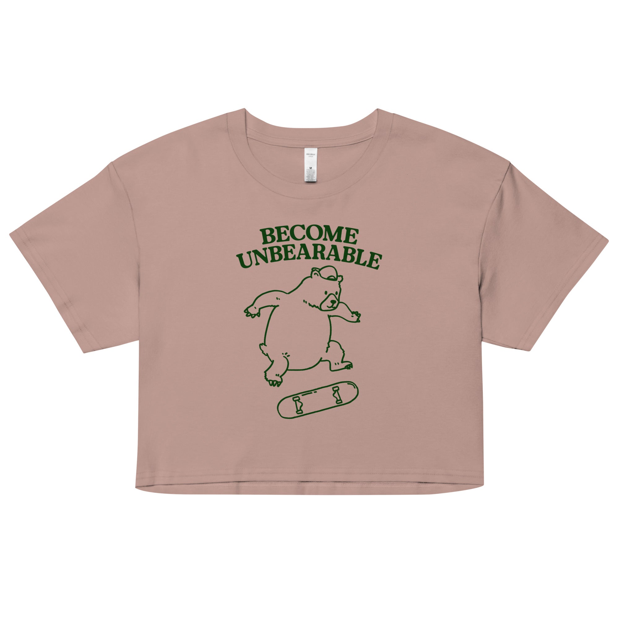 Become Unbearable crop top