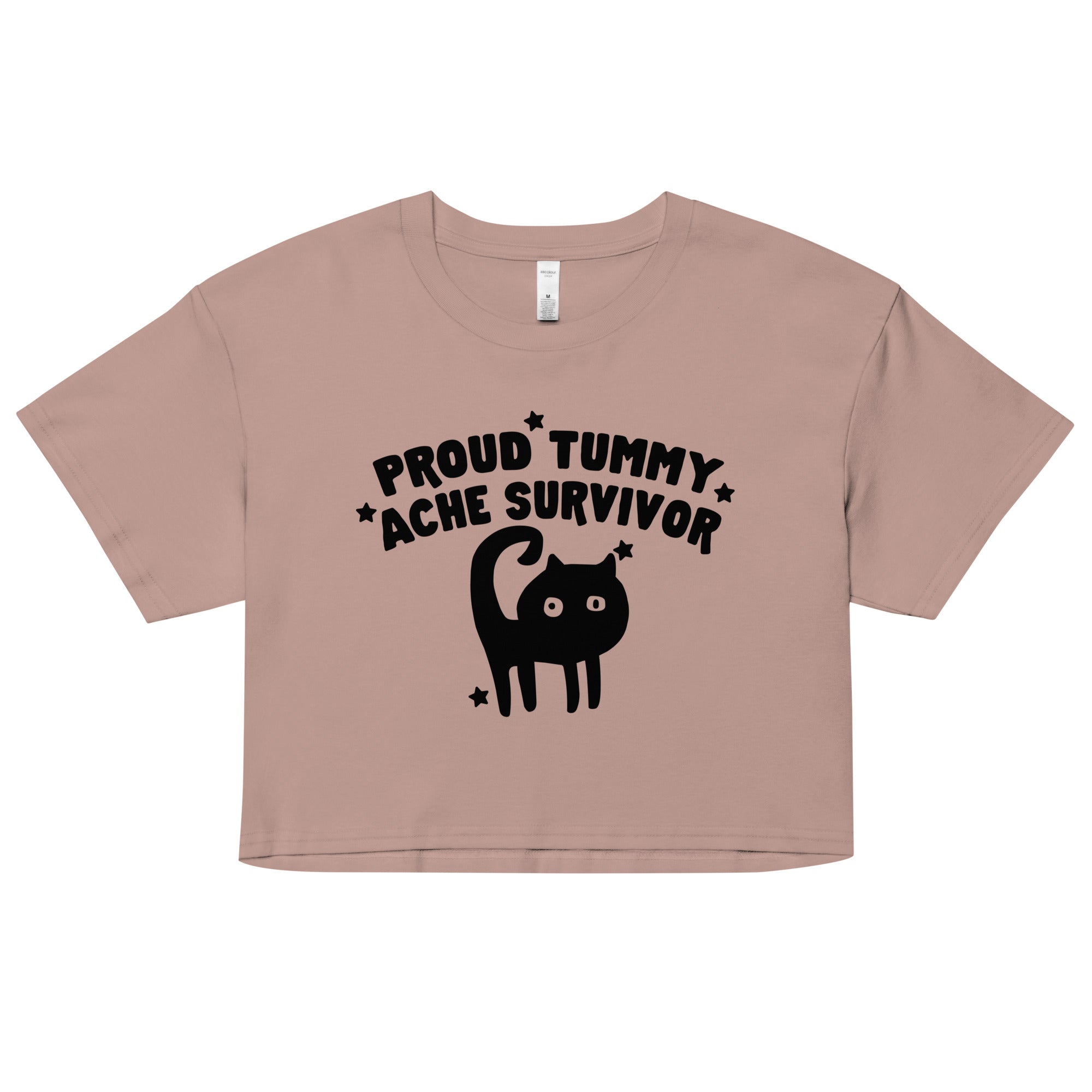 Proud Tummy Ache Survivor crop top