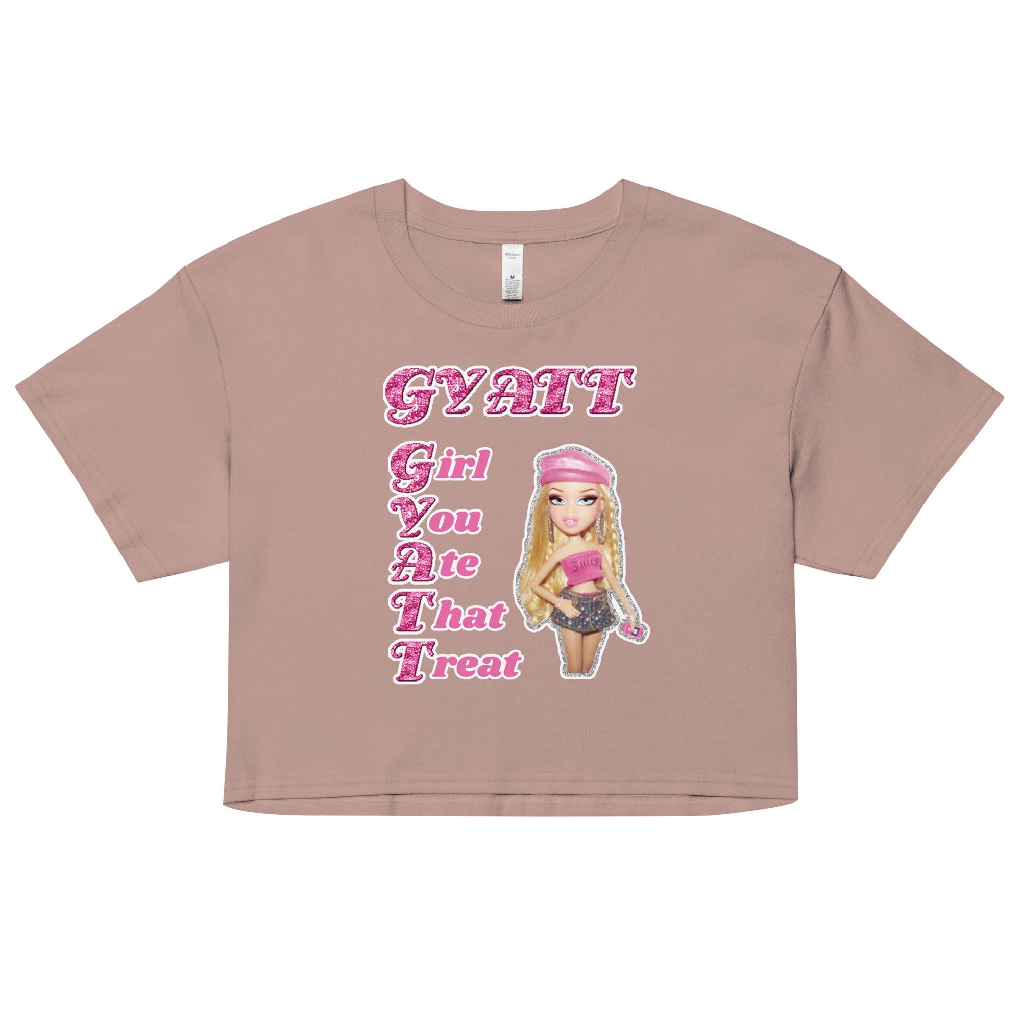 GYATT (Girl You Ate That Treat) crop top