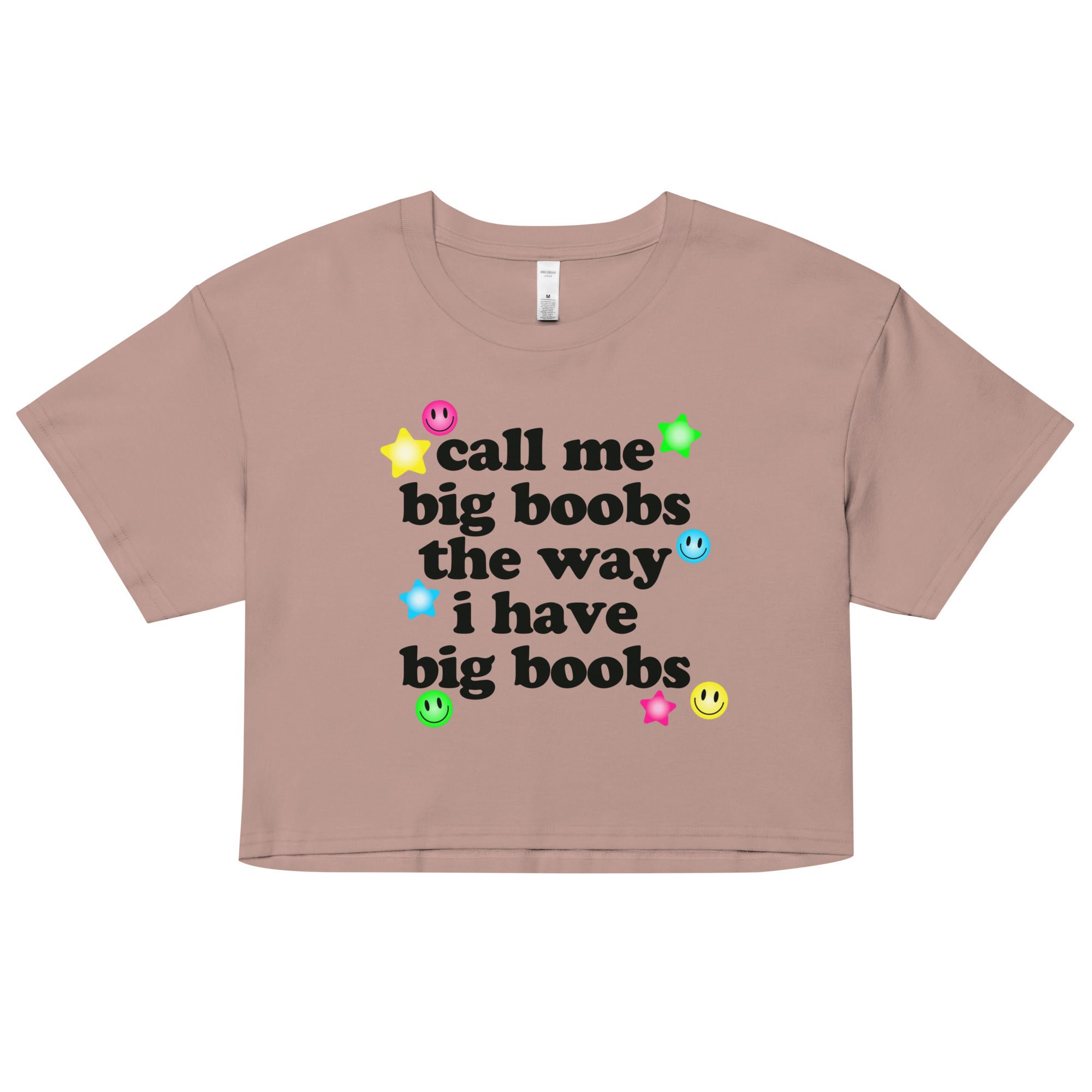 Call Me Big Boobs (V1) crop top