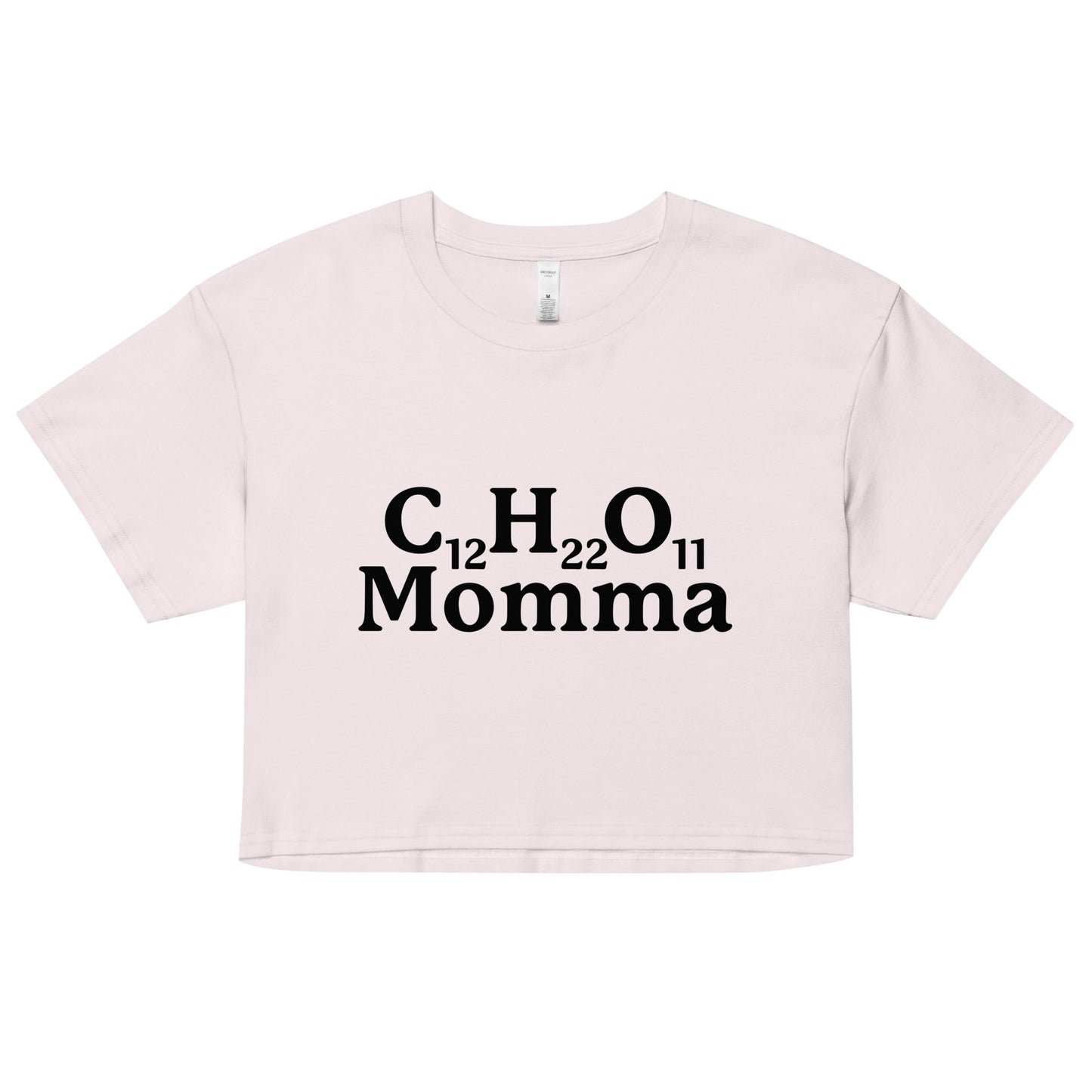 C12H22O11 Momma (Sugar Momma) crop top