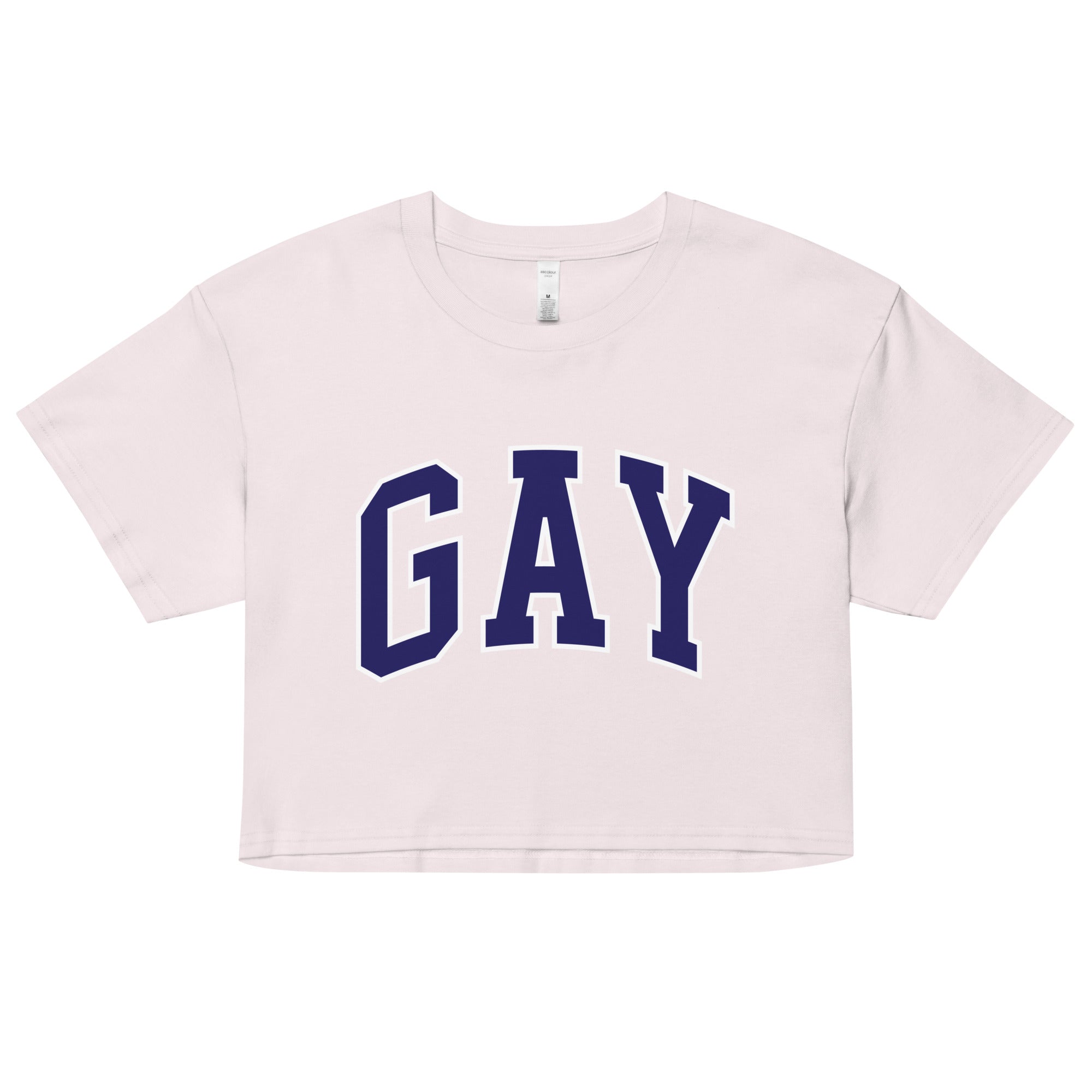 GAY crop top