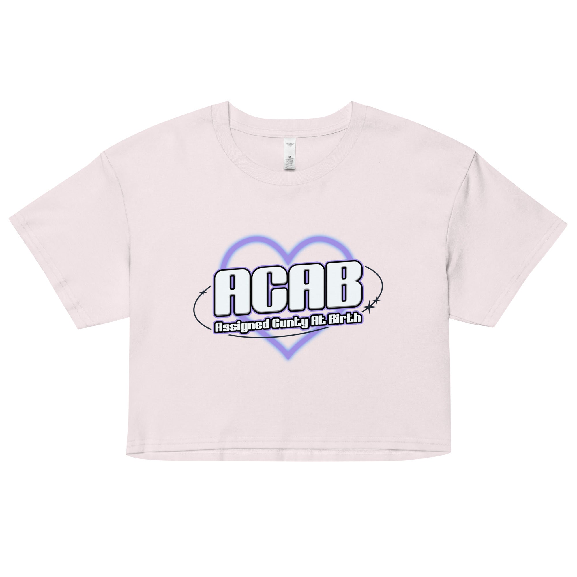 ACAB (Assigned Cunty At Birth) crop top