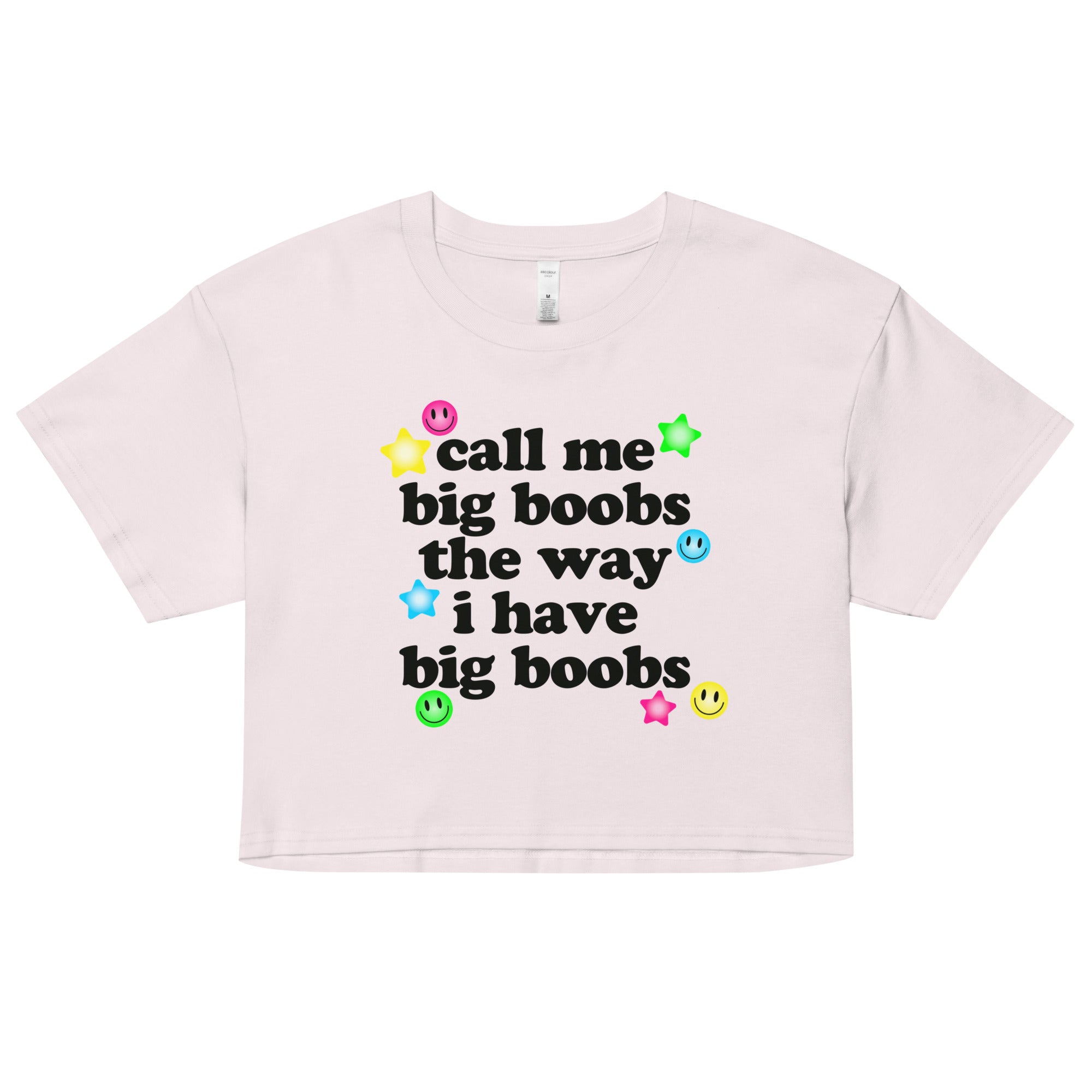 Call Me Big Boobs (V1) crop top