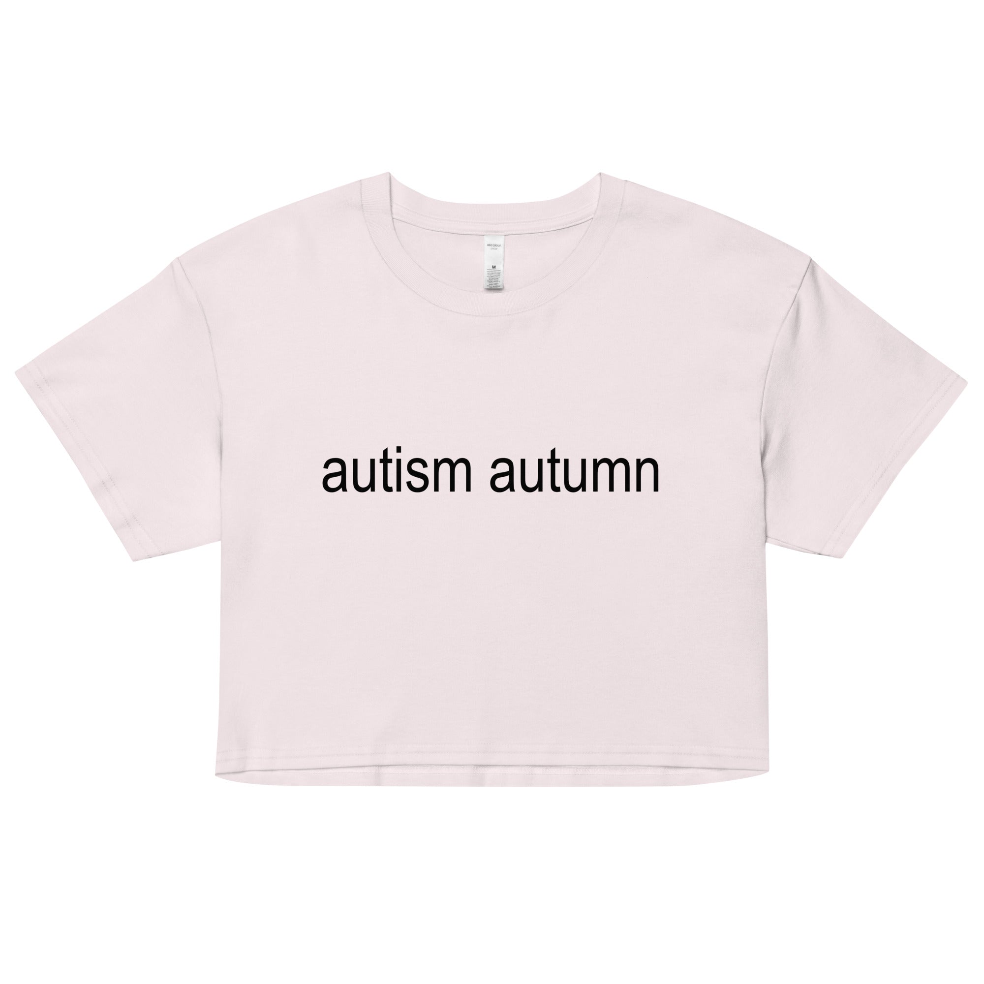 Autism Autumn crop top