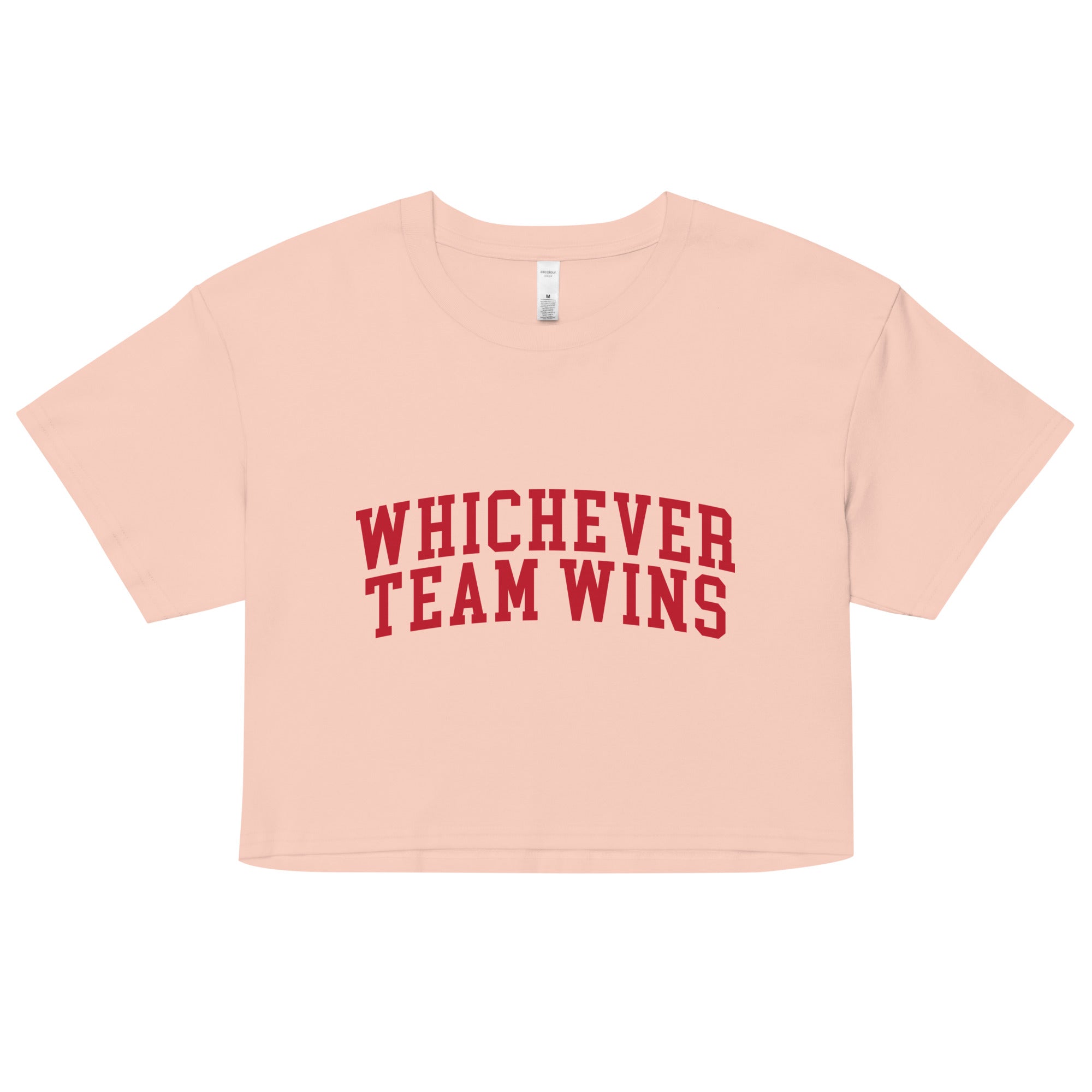 Whichever Team Wins crop top