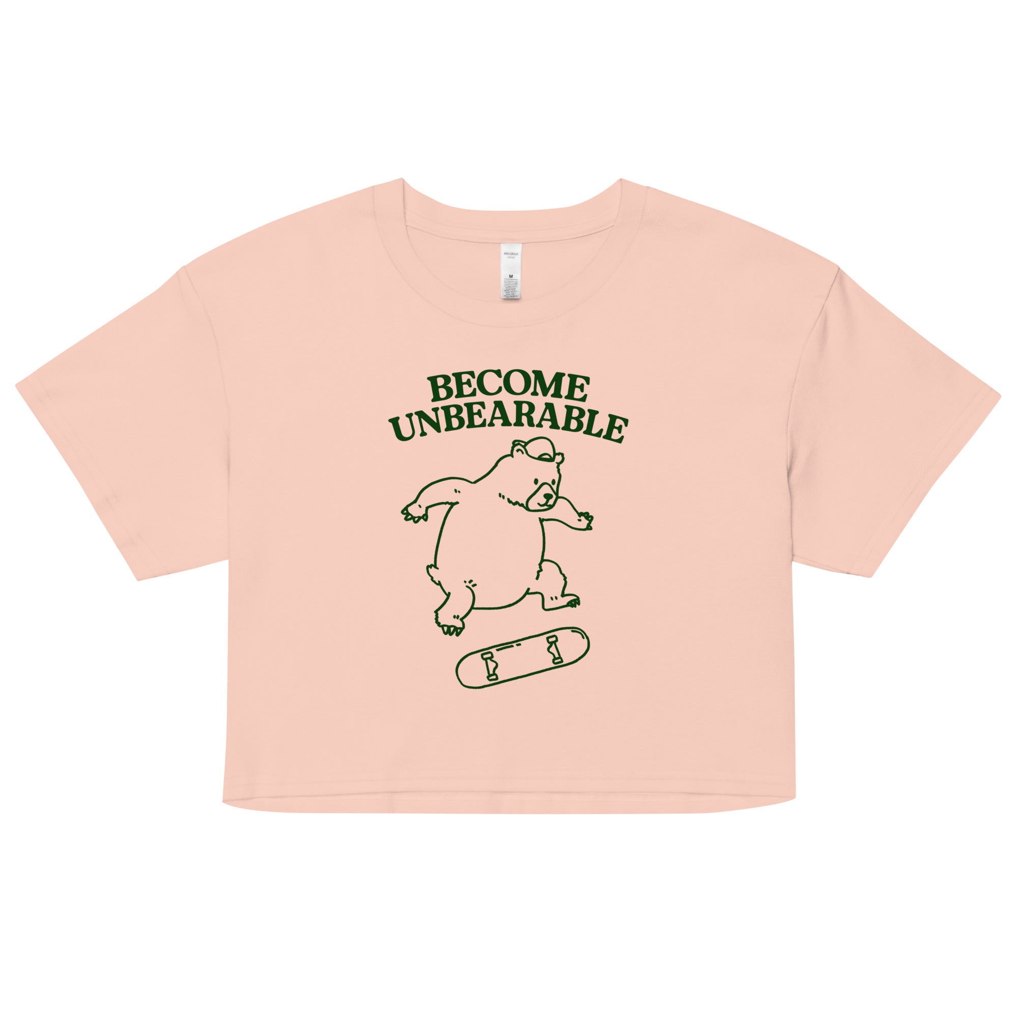 Become Unbearable crop top