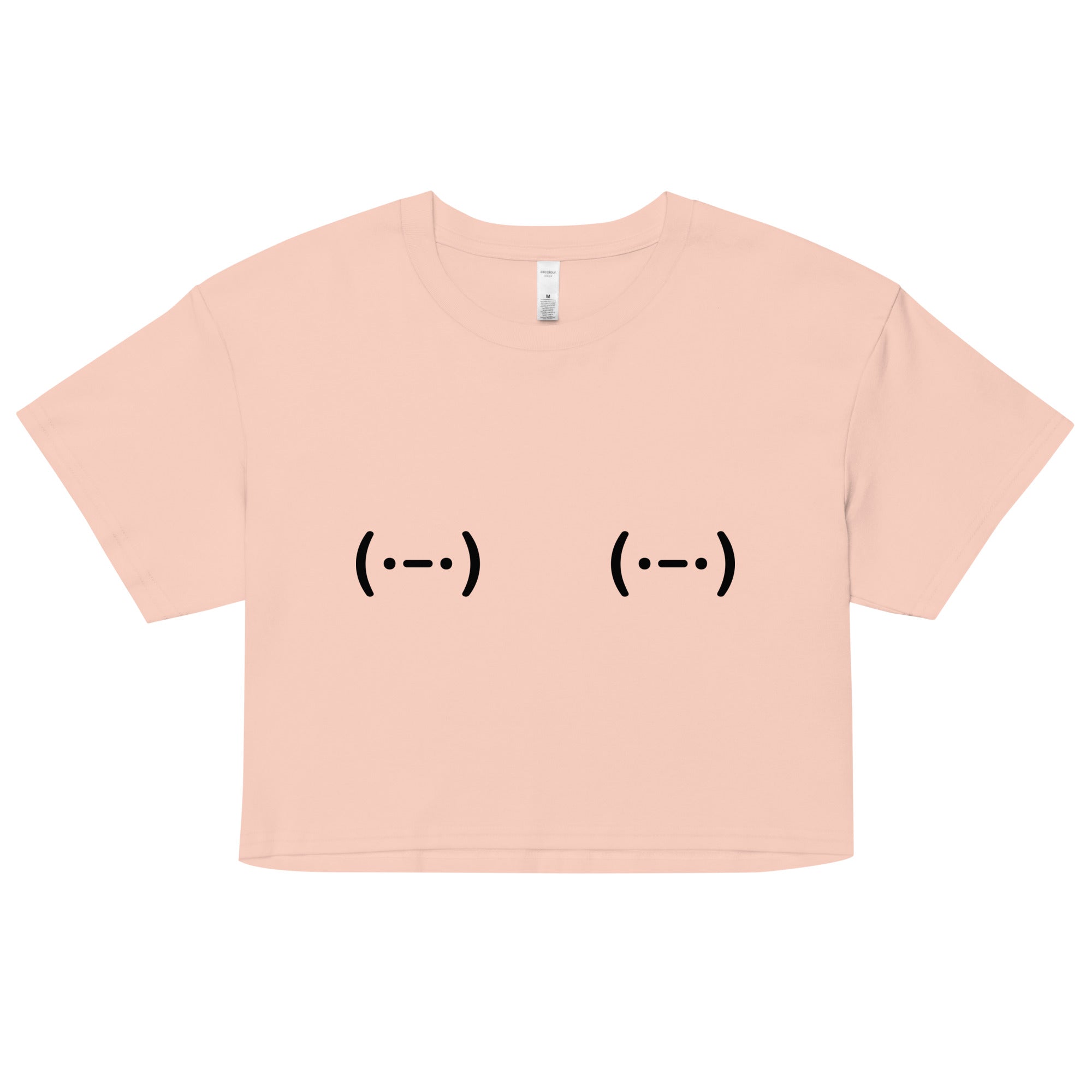 Nipple Piercing Emoji crop top