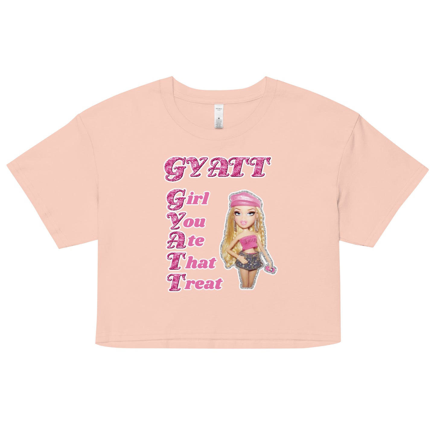 GYATT (Girl You Ate That Treat) crop top