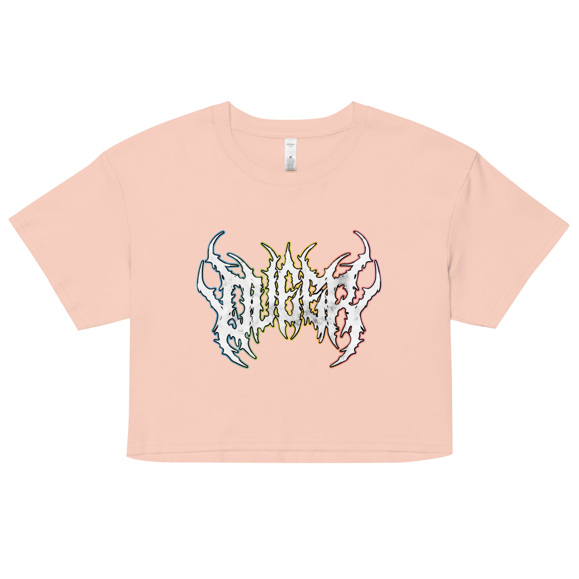 Queer Heavy Metal crop top