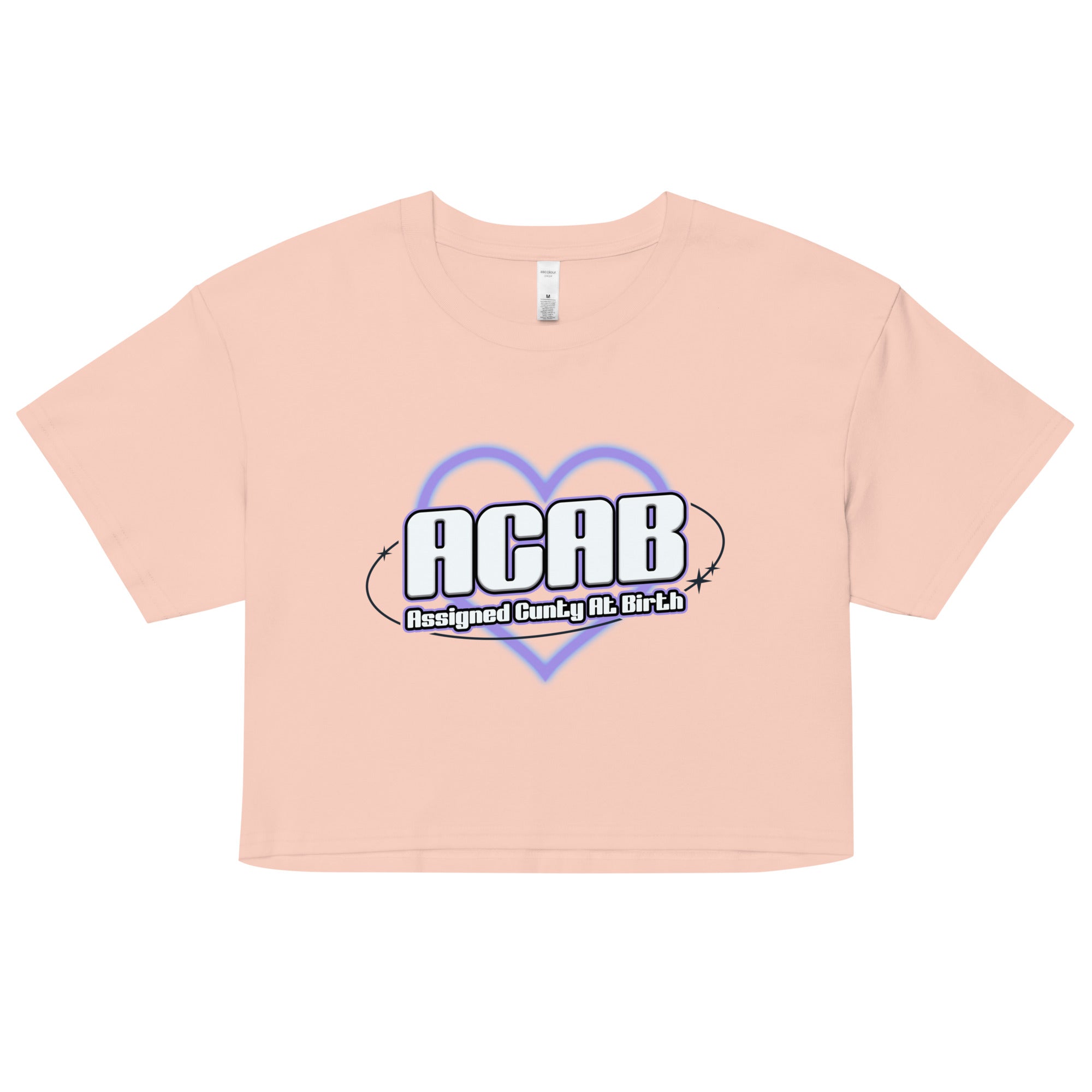 ACAB (Assigned Cunty At Birth) crop top