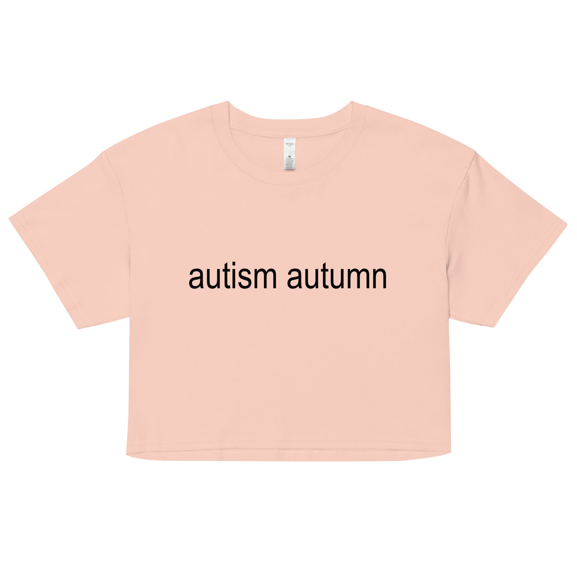 Autism Autumn crop top