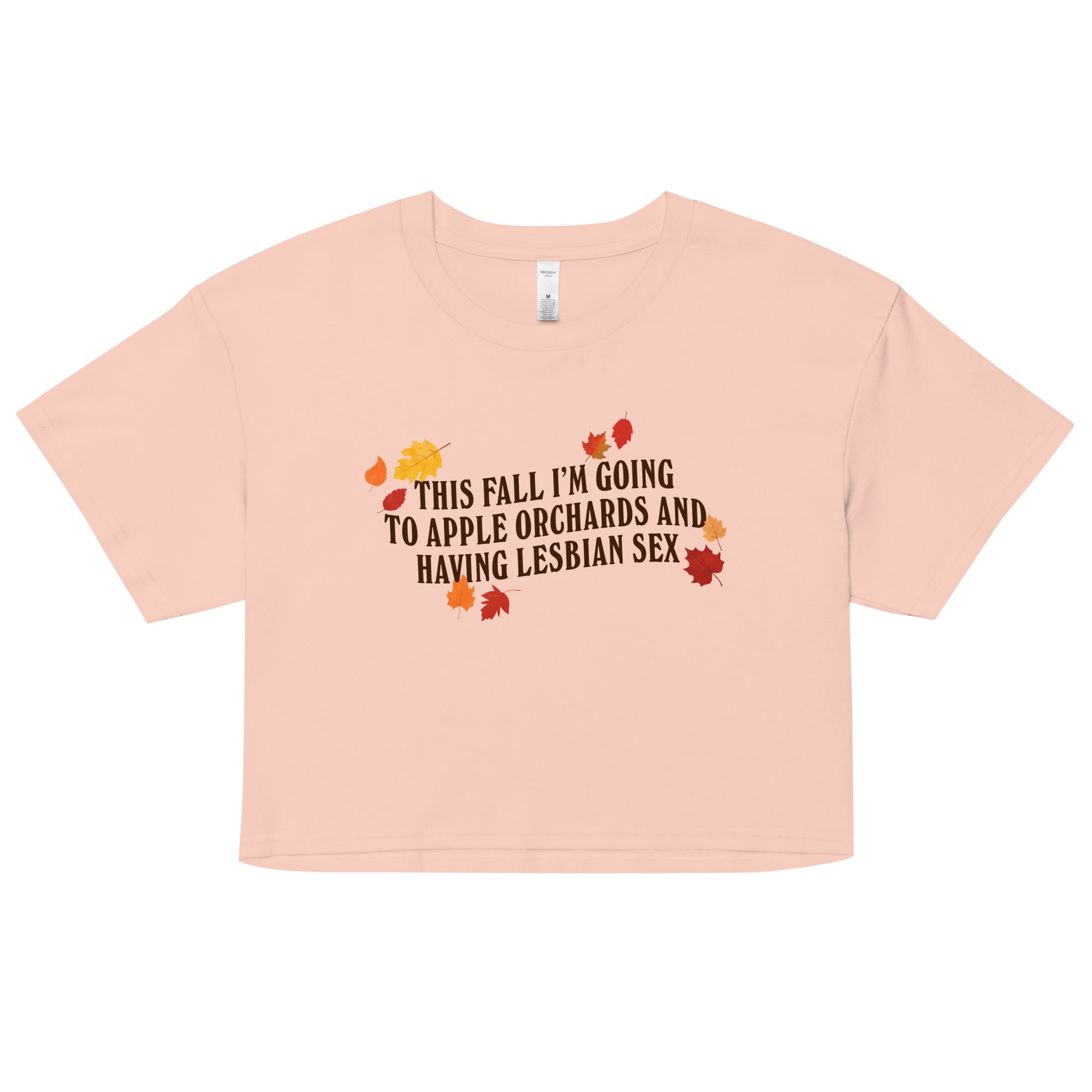 Apple Orchards and Lesbian Sex crop top