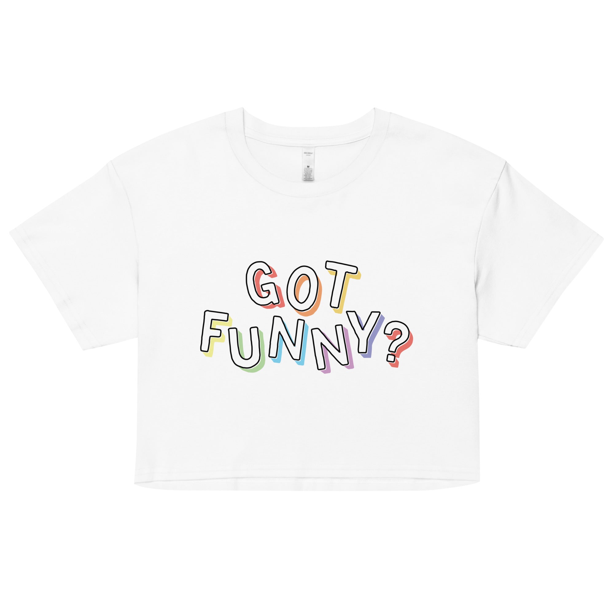 Got Funny Logo crop top