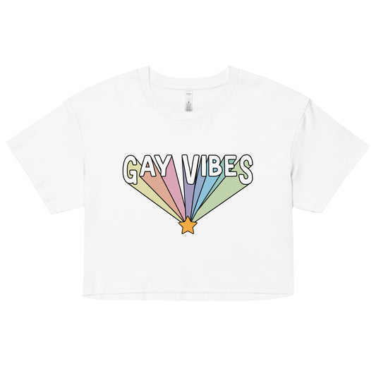 Gay Vibes crop top