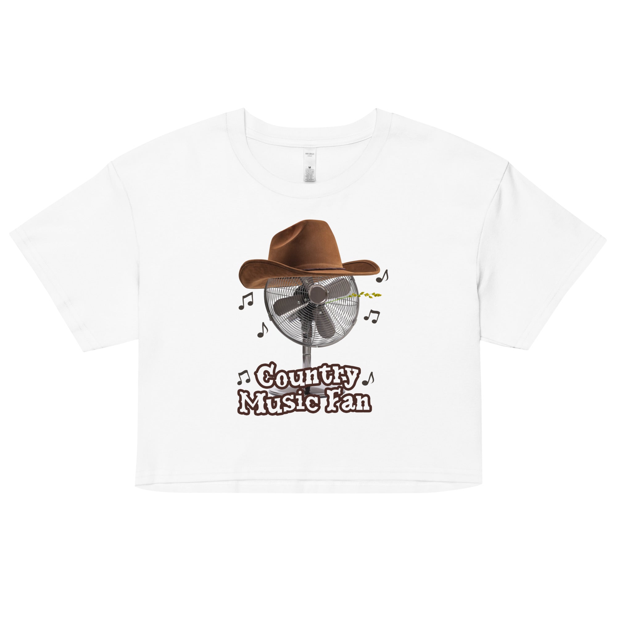 Country Music Fan crop top