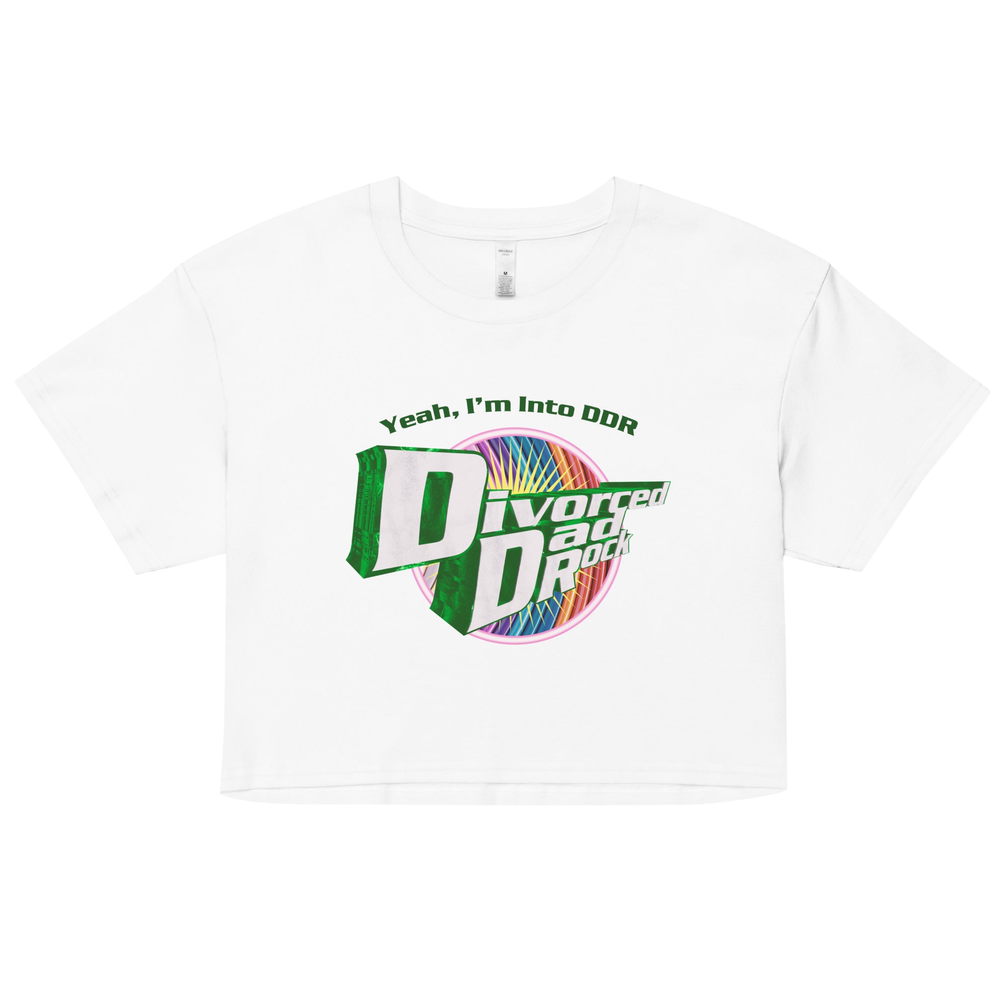 Yeah, I'm Into DDR (Divorced Dad Rock) crop top