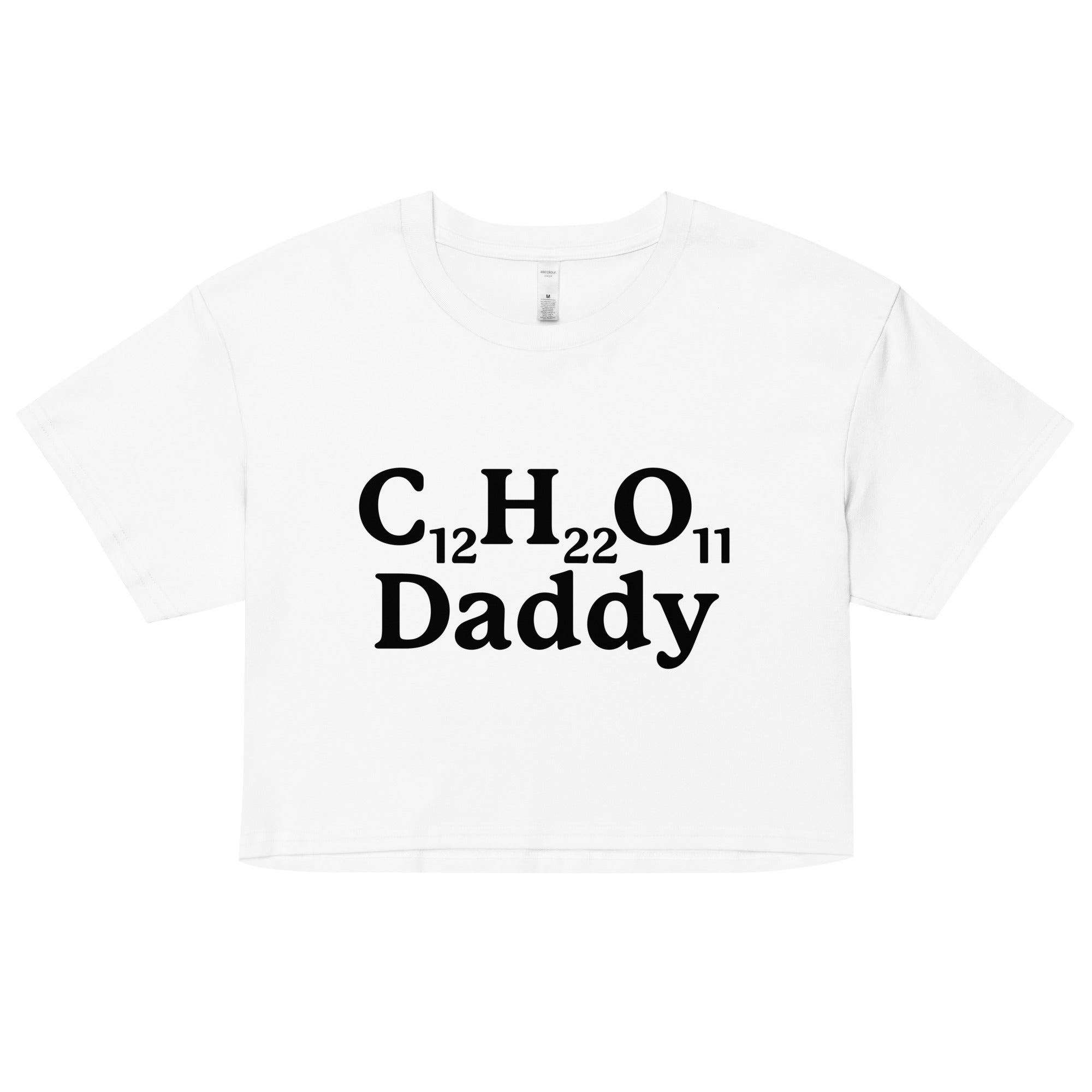 C12H22O11 Daddy (Sugar Daddy) crop top