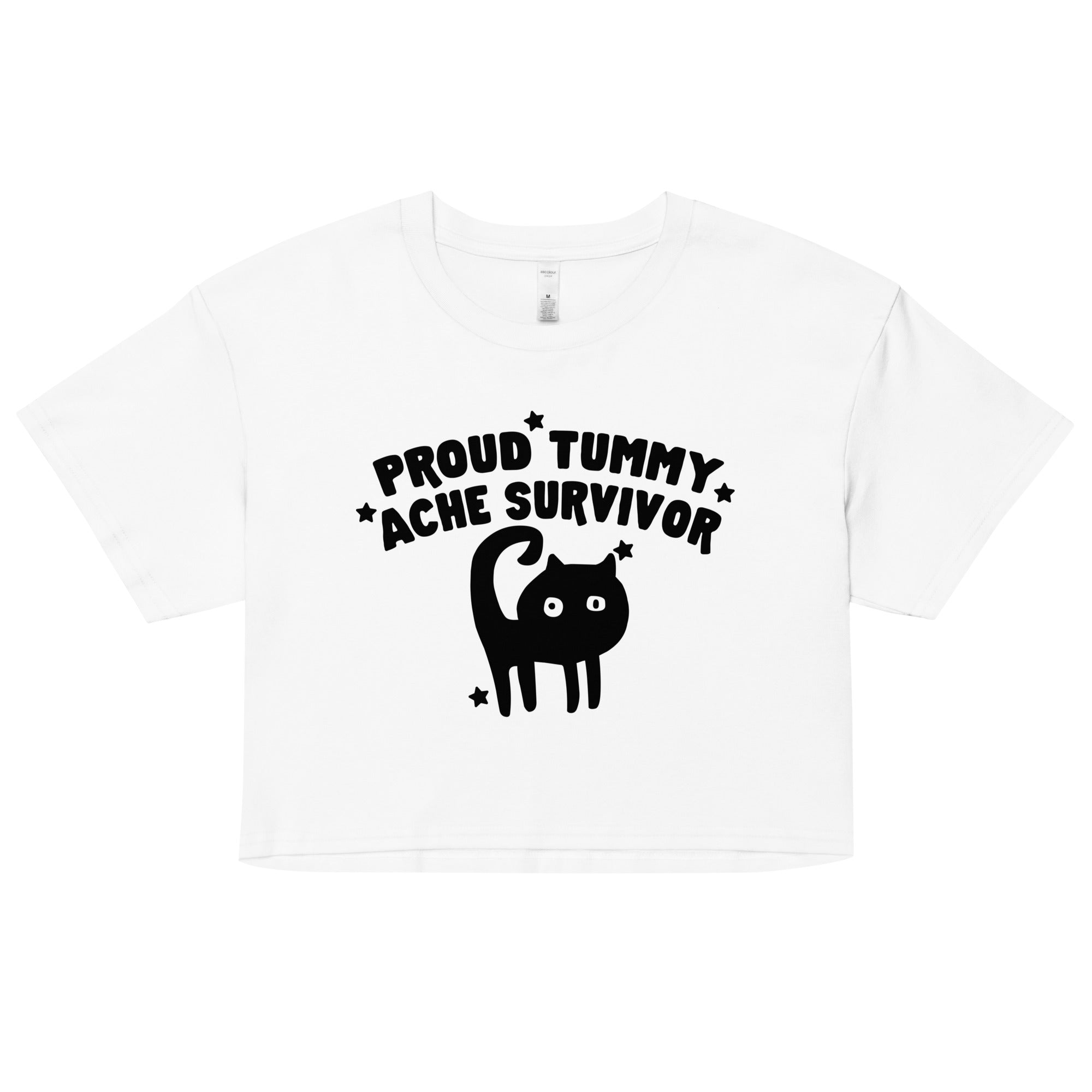 Proud Tummy Ache Survivor crop top