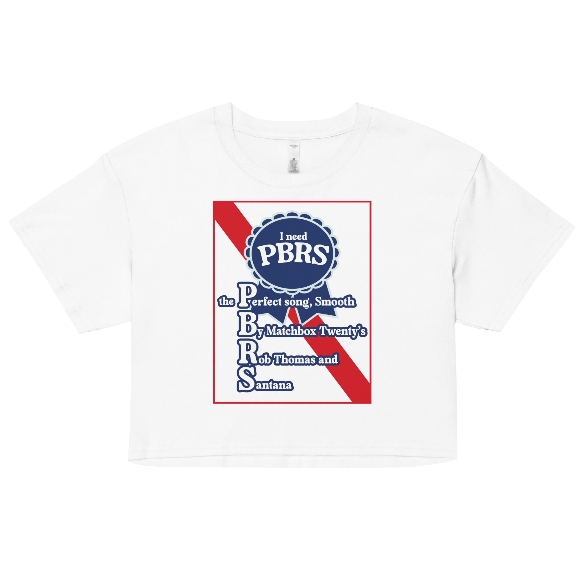 I Need PBRS (Smooth) crop top