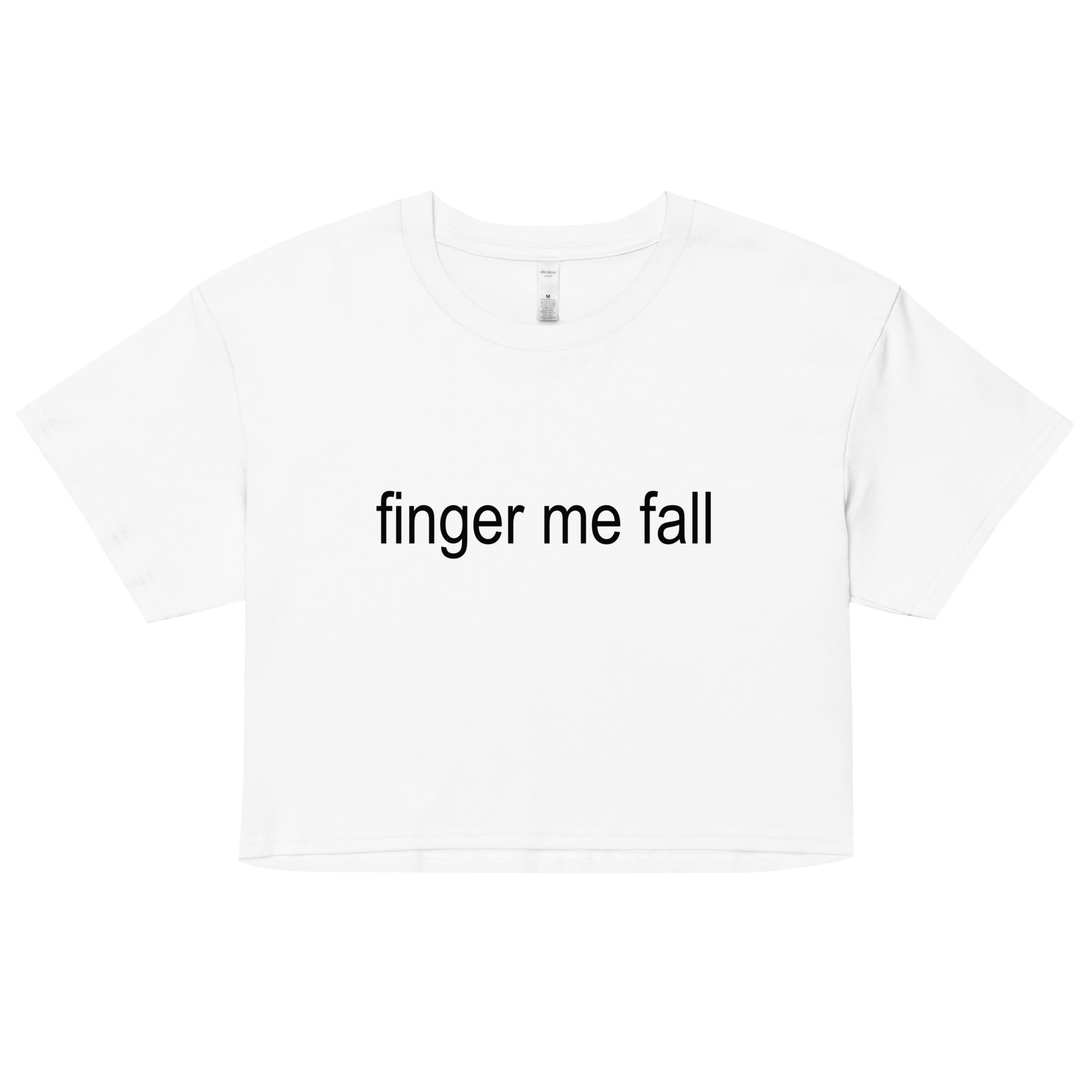 Finger Me Fall crop top