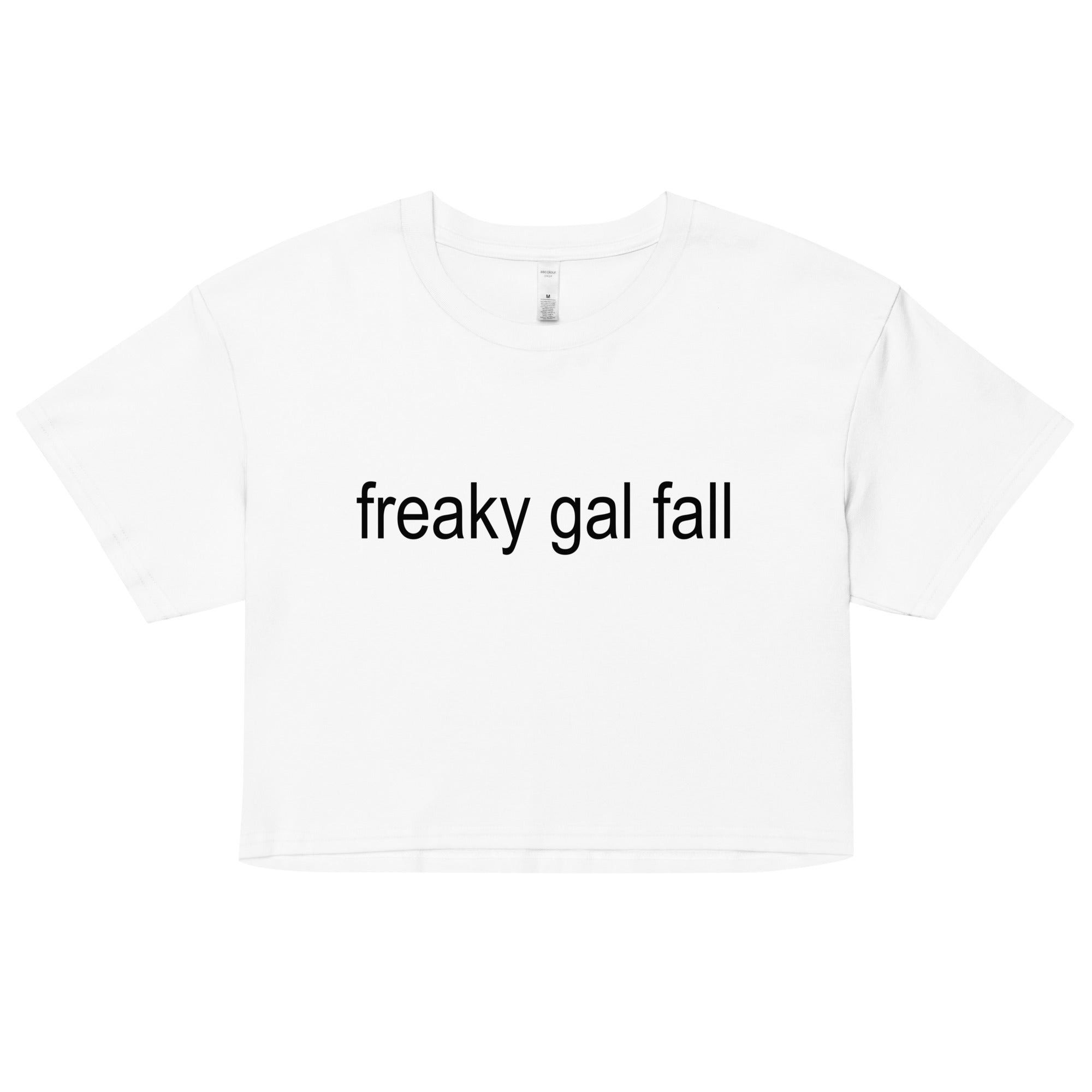 Freaky Gal Fall crop top