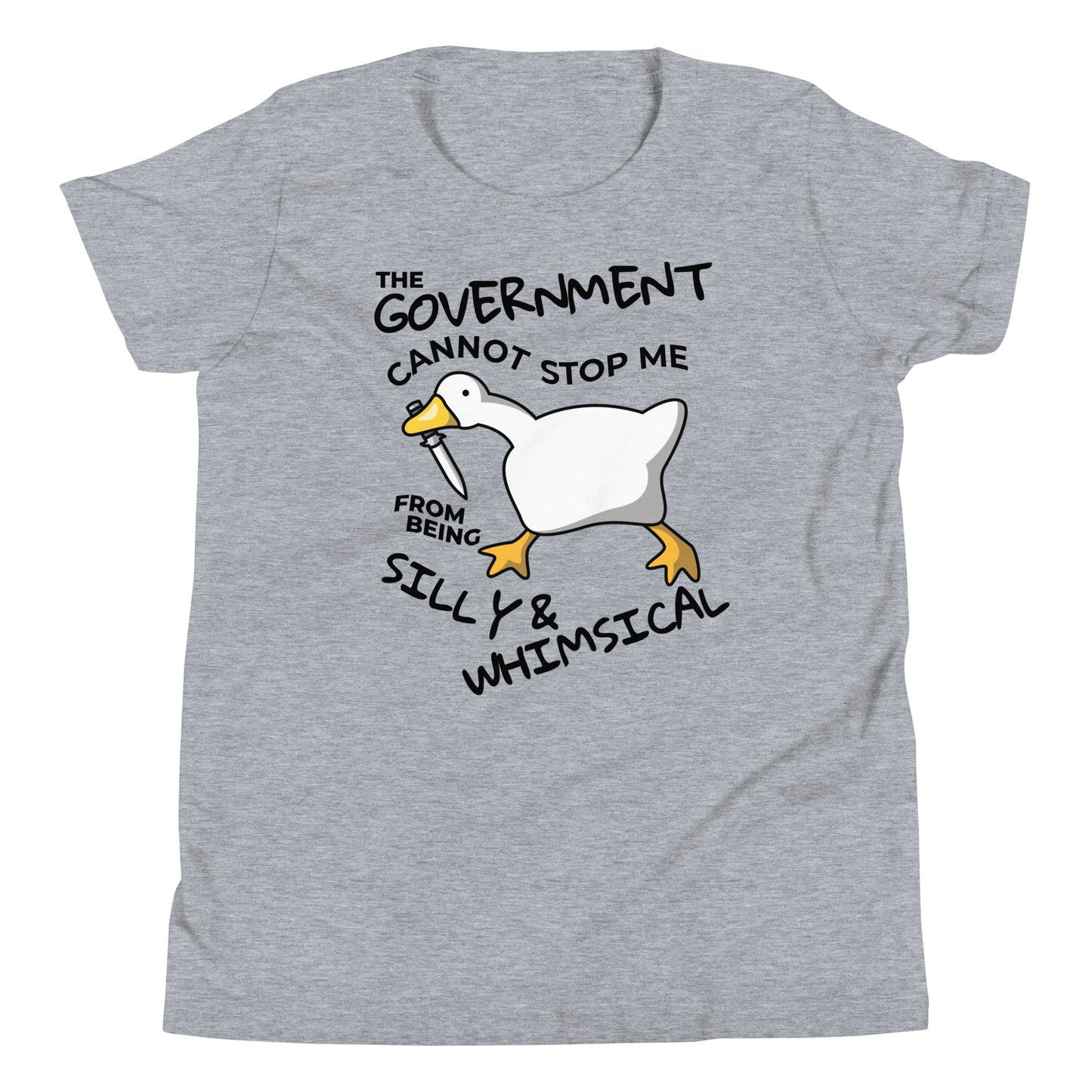Youth The Government Cannot Stop Me From Being Silly & Whimsical T-Shirt
