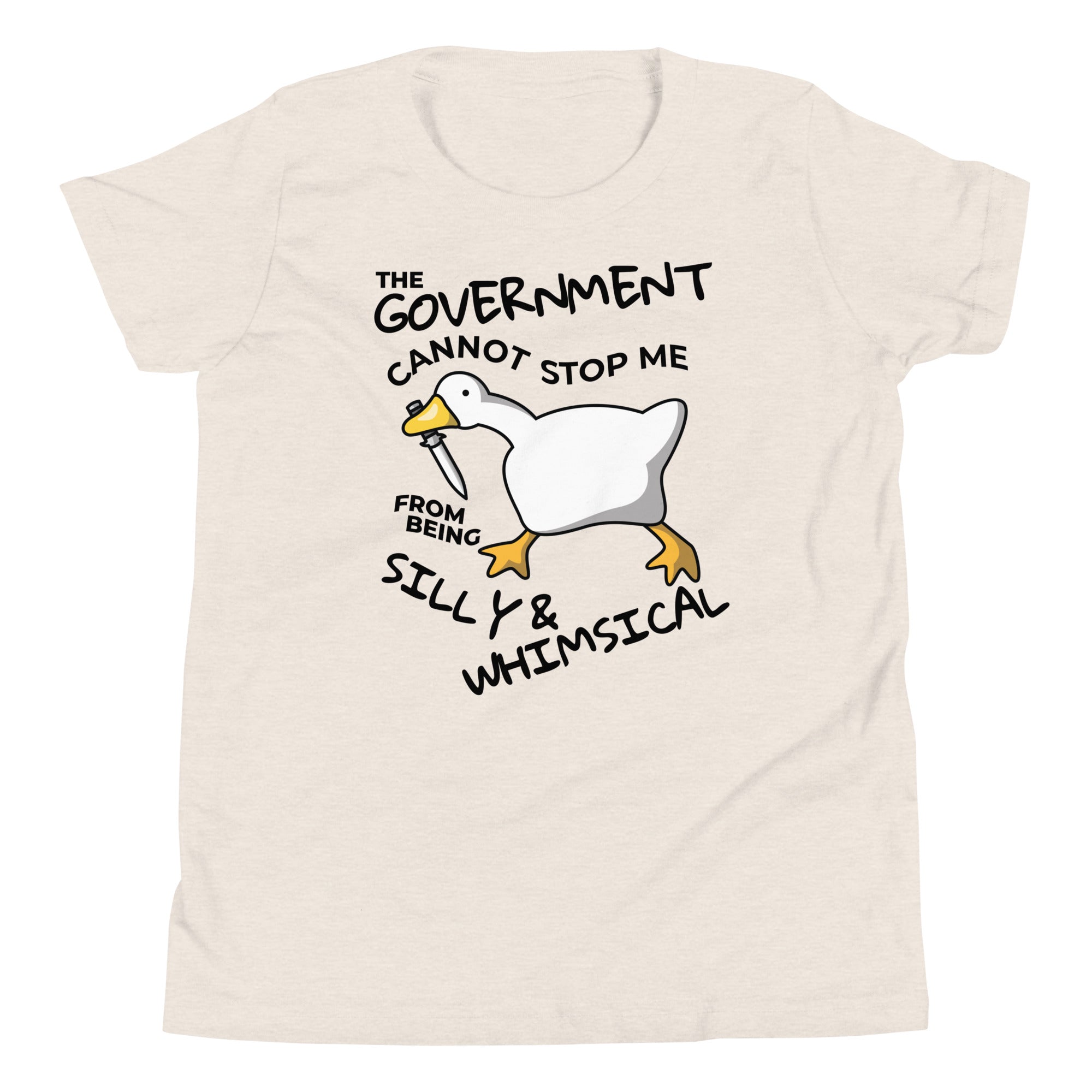 Youth The Government Cannot Stop Me From Being Silly & Whimsical T-Shirt