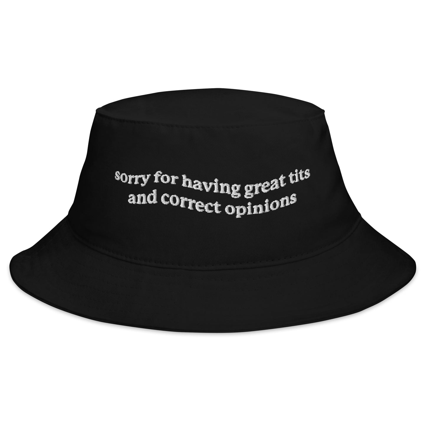 Great Tits & Correct Opinions Bucket Hat