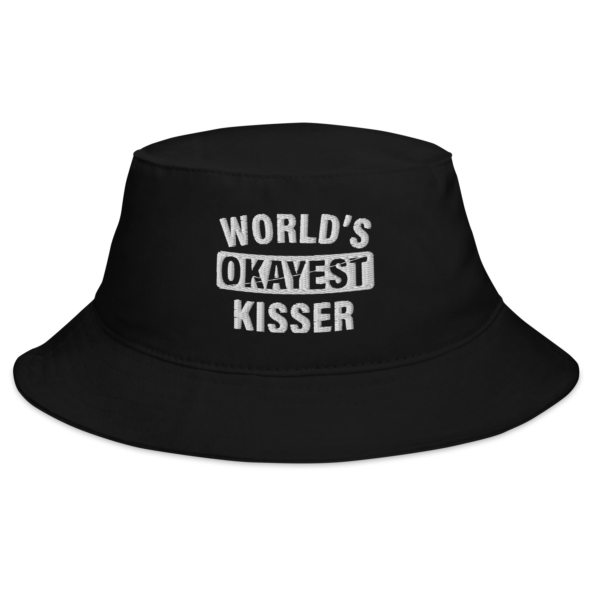 World's Okayest Kisser Bucket Hat