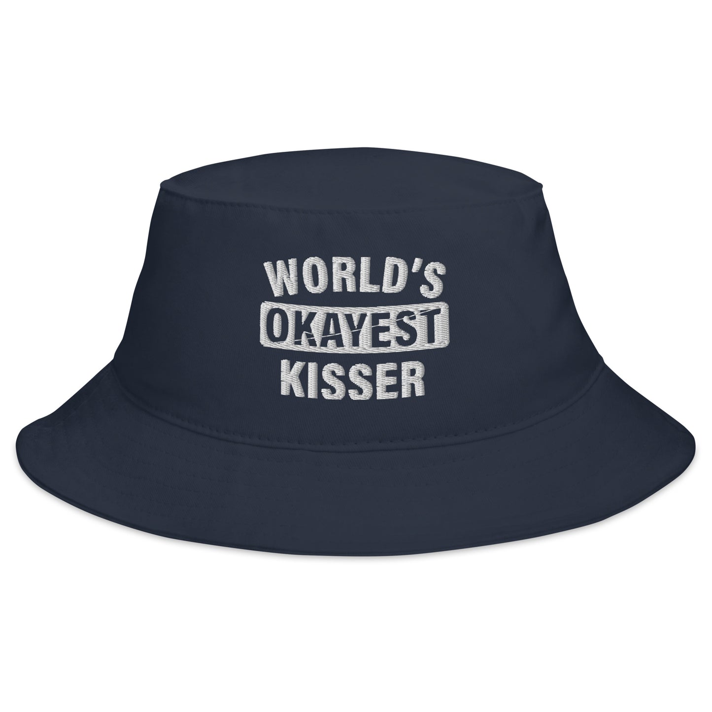 World's Okayest Kisser Bucket Hat