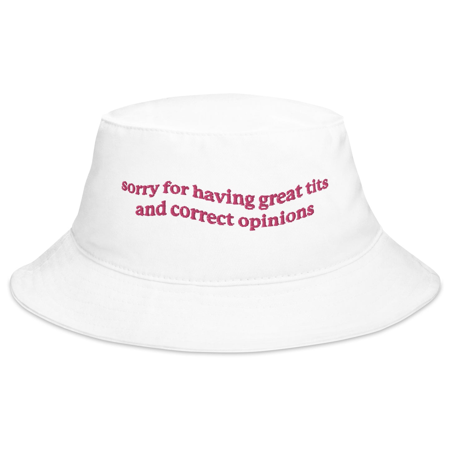 Great Tits & Correct Opinions Bucket Hat