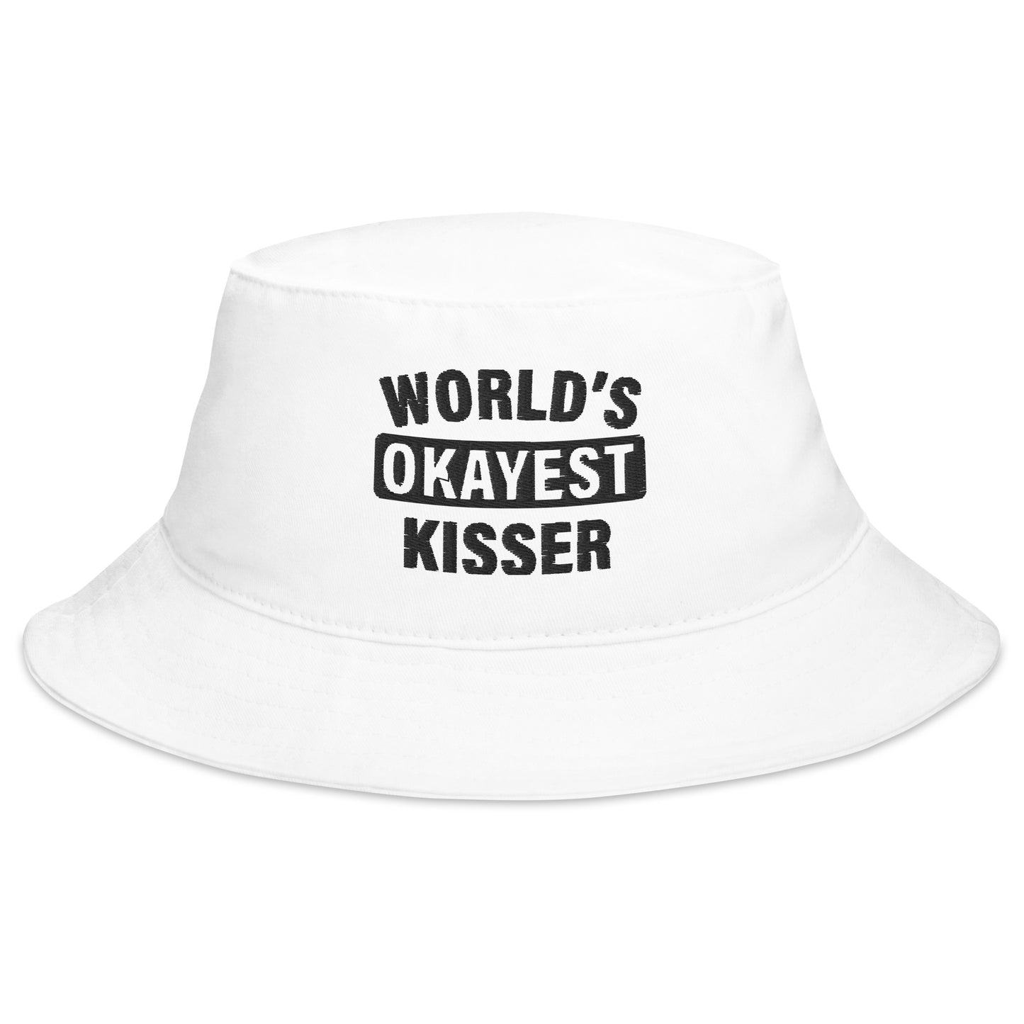 World's Okayest Kisser Bucket Hat
