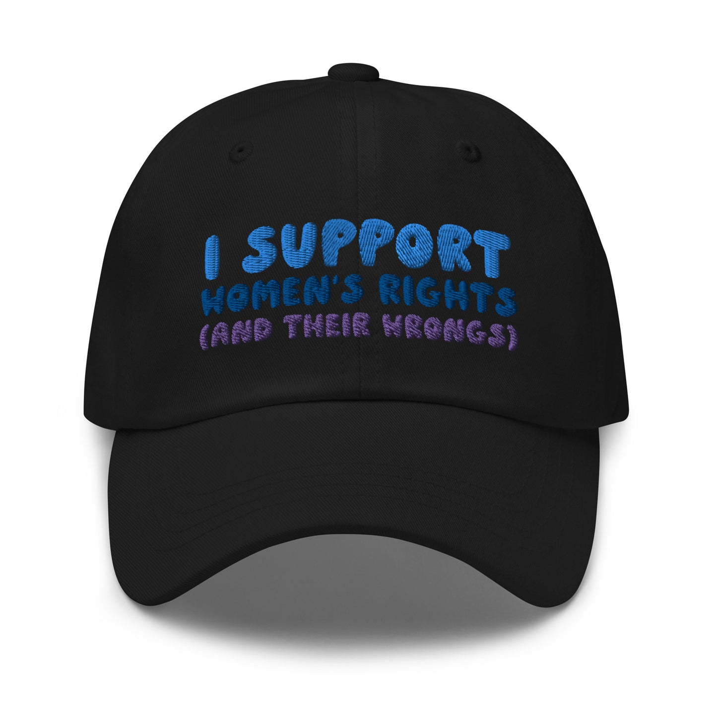 I Support Women's Rights (and Wrongs) hat V2