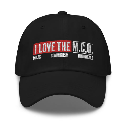 I Love the M.C.U. hat