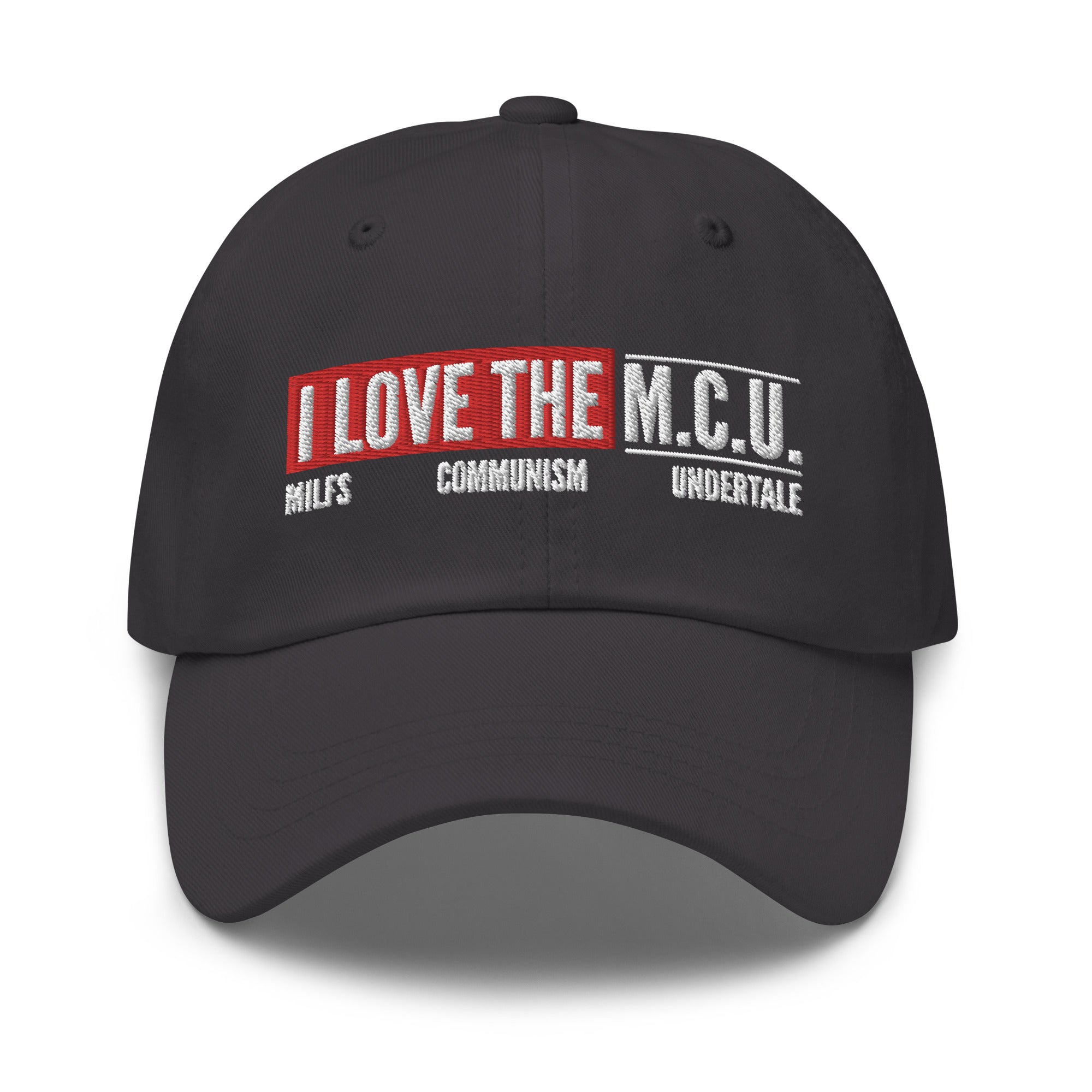 I Love the M.C.U. hat