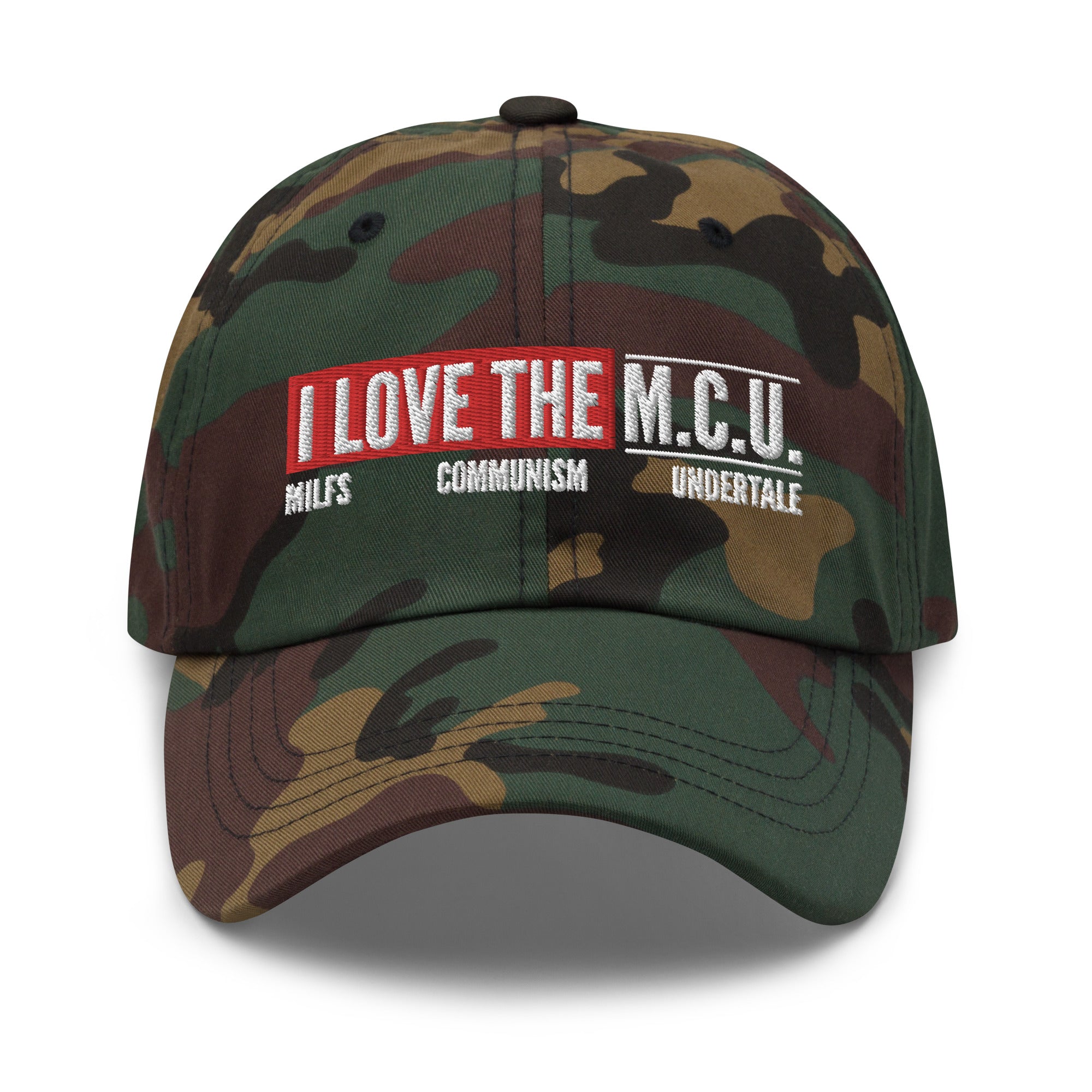 I Love the M.C.U. hat