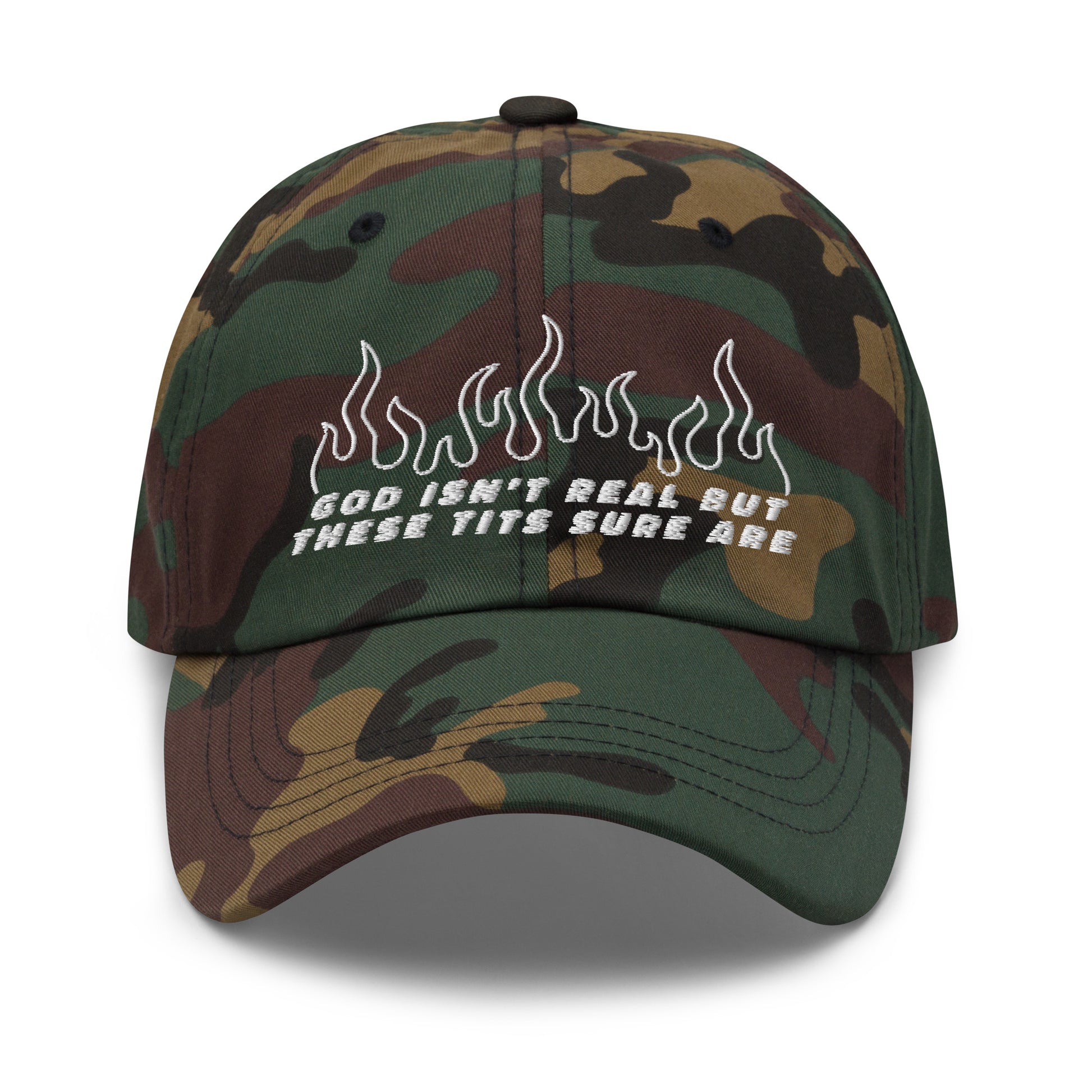 God Isn't Real But These Tits Are Bucket Hat – Got Funny?