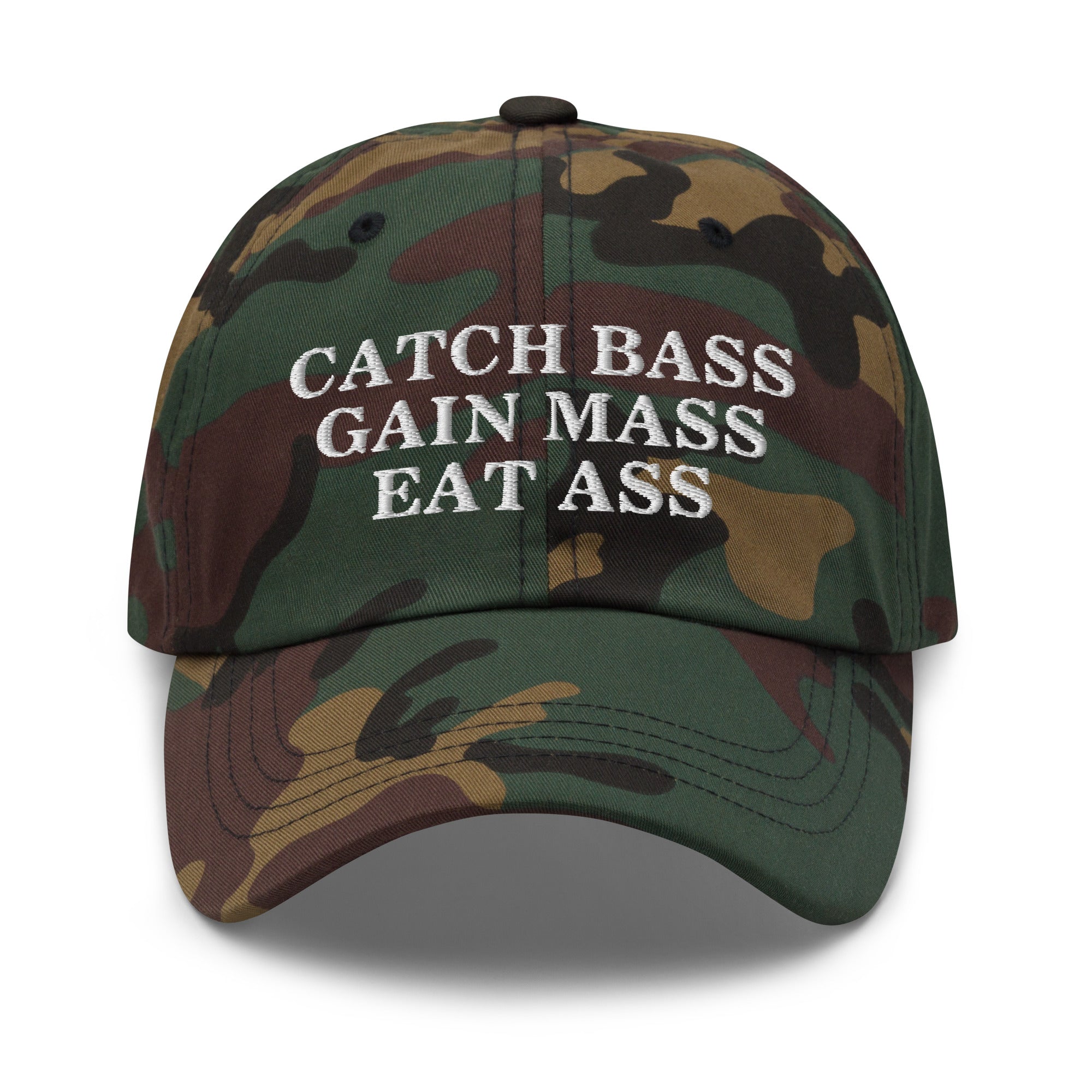 Catch Bass Gain Mass Eat Ass hat