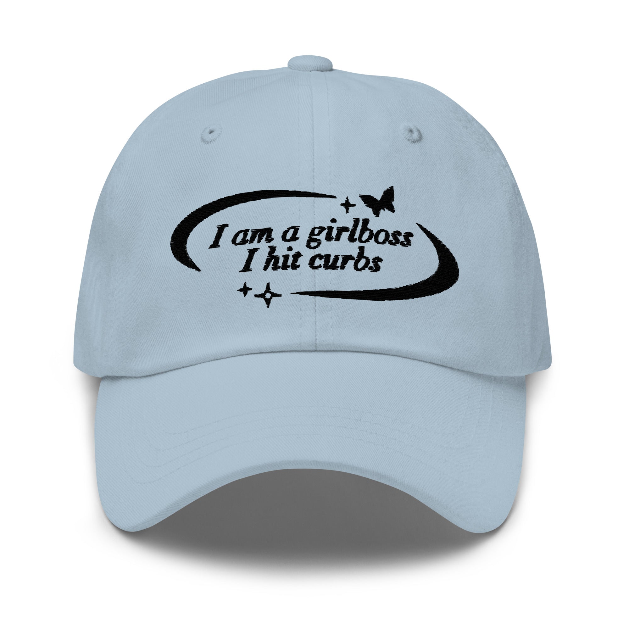 Girlboss I Hit Curbs (Embroidered) hat