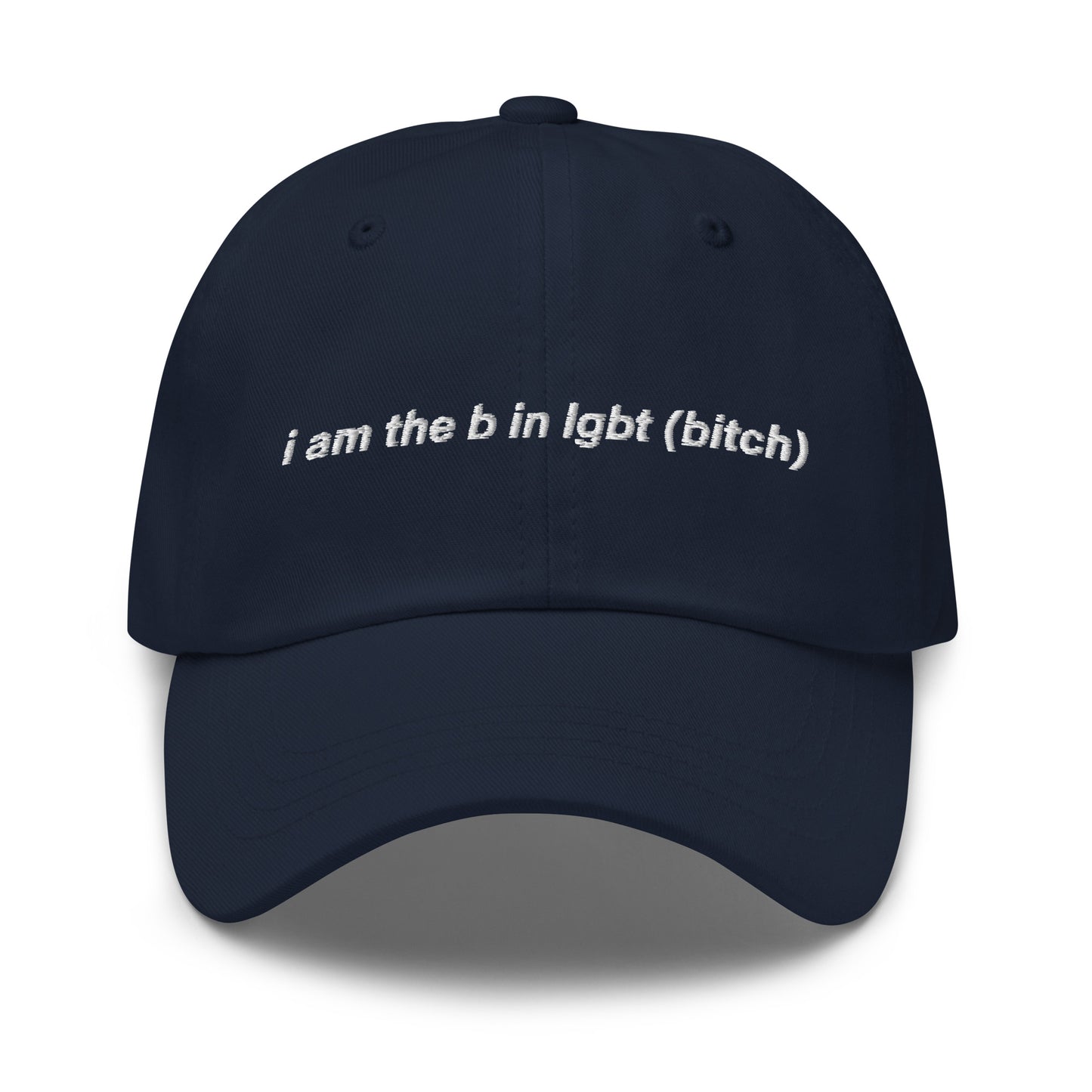 i am the b in lgbt hat