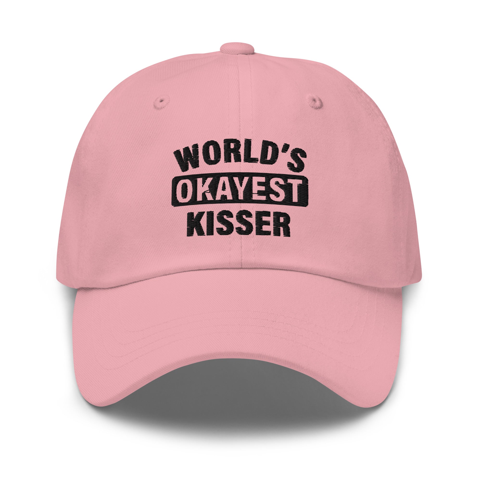 World's Okayest Kisser hat