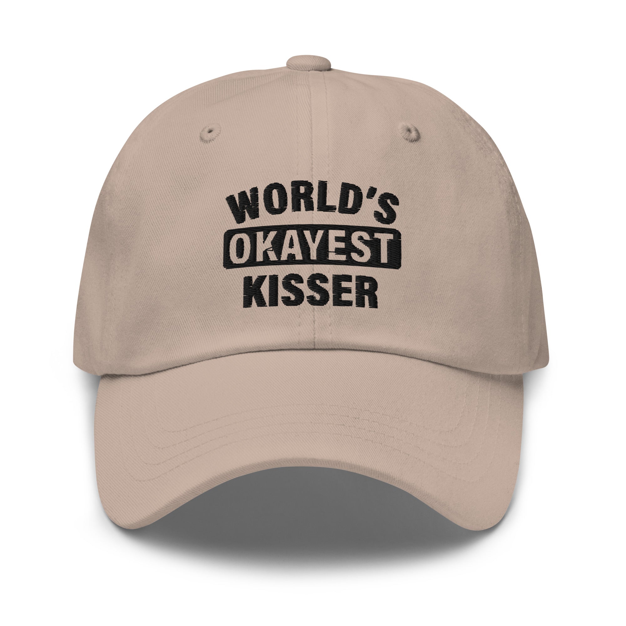 World's Okayest Kisser hat