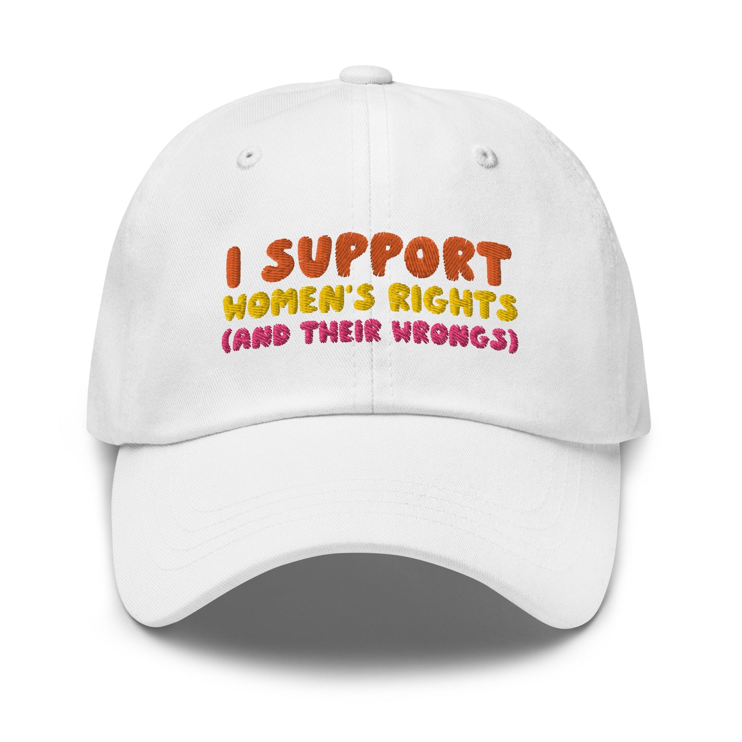 I Support Women's Rights (and Wrongs) hat V1